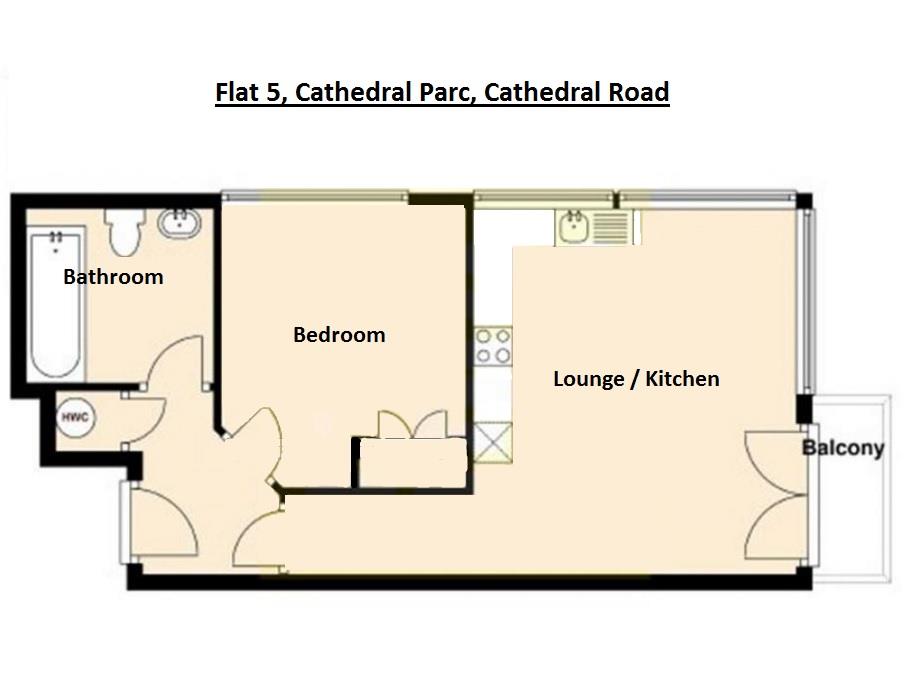 1 Bedrooms Flat to rent in Hamilton Street, Canton, Cardiff CF11