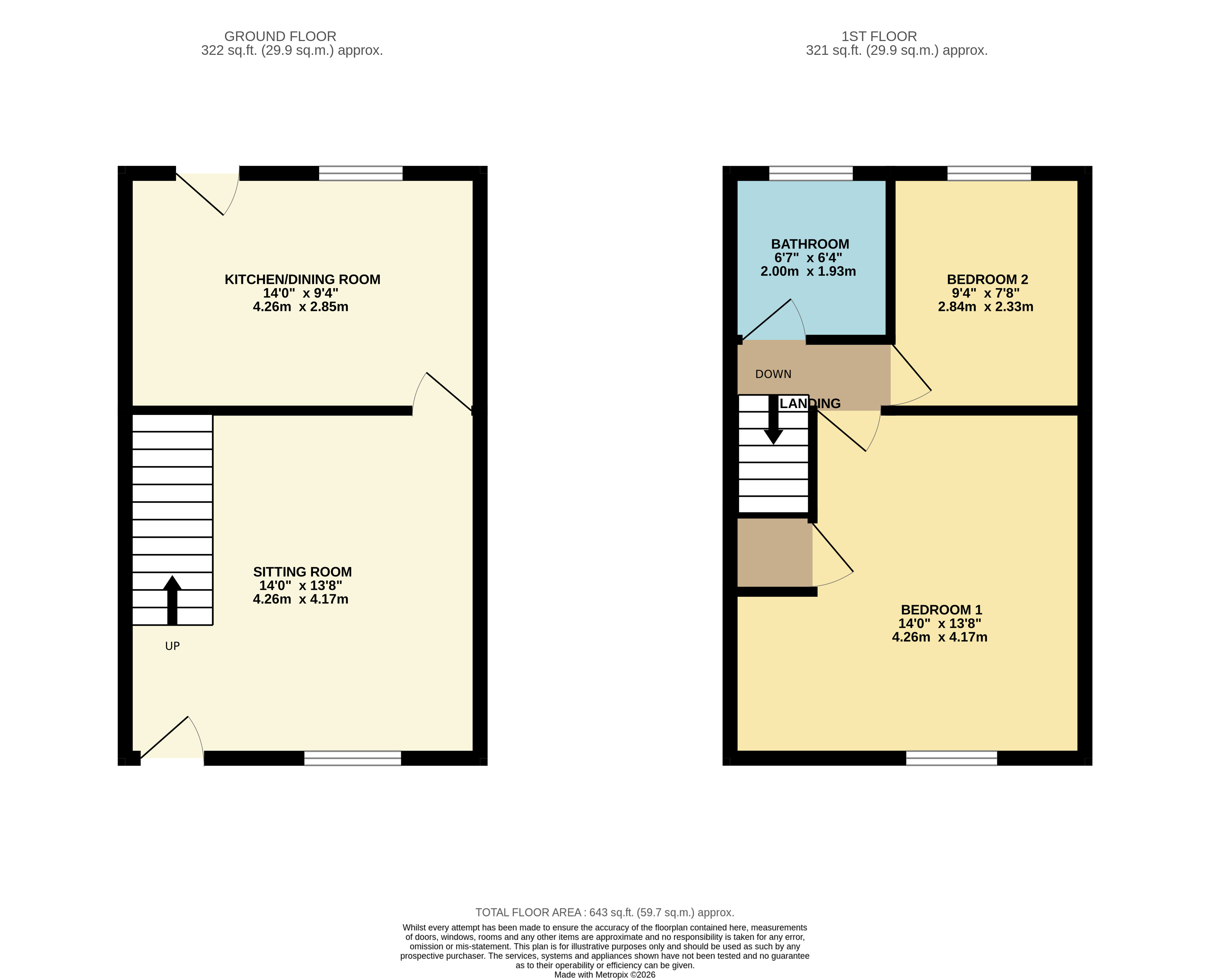 10, Red Bridge, Bolton floorplan