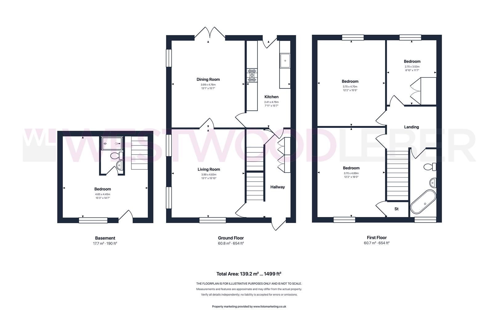 195, High Road, Broxbourne floorplan
