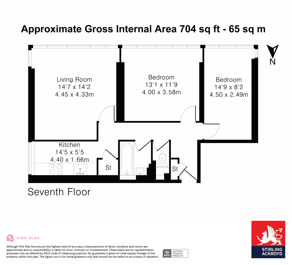 Felsham Road, London, SW15 floorplan