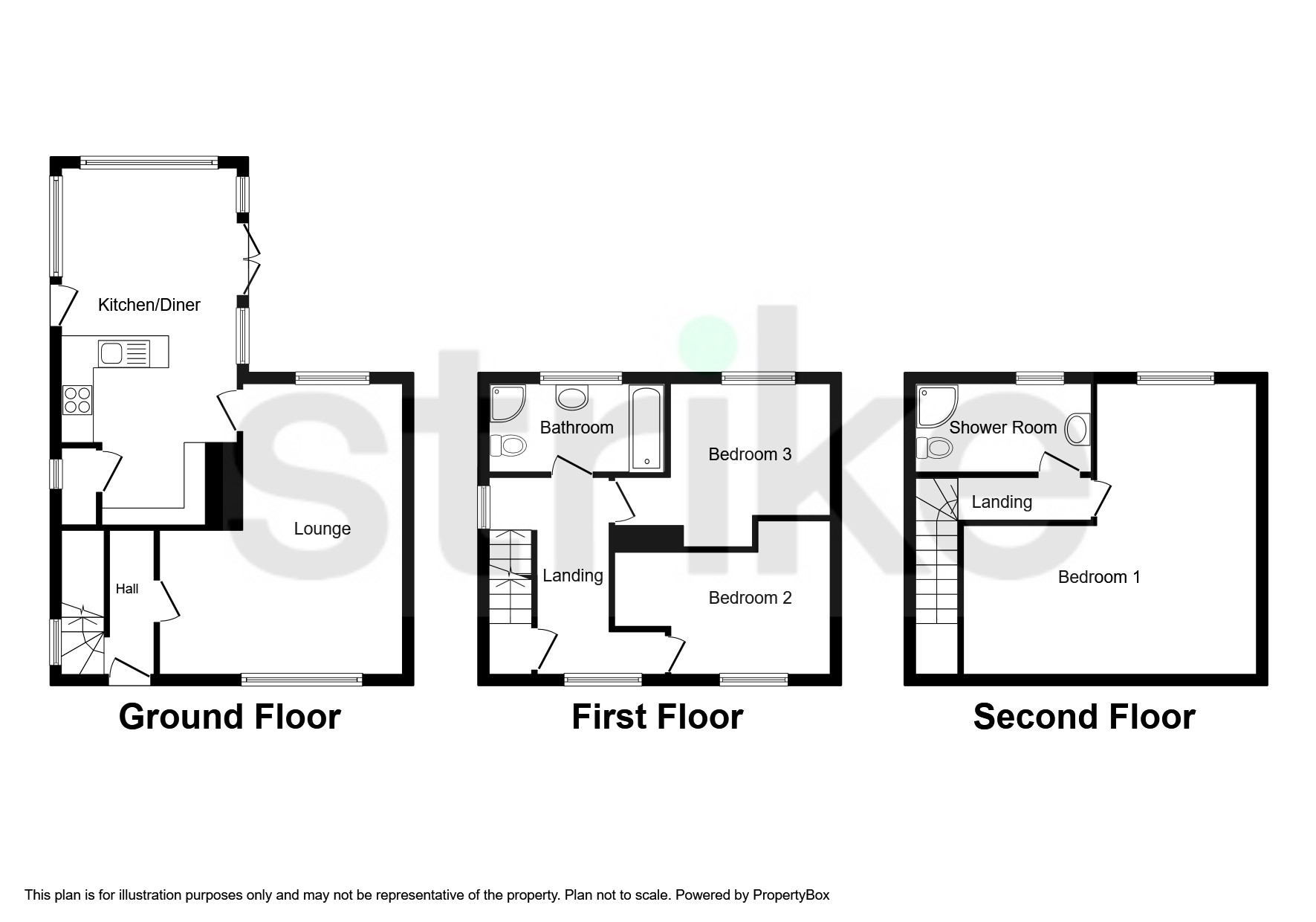 Egginton Road, Etwall, Derby DE65, 3 bedroom end terrace house for sale