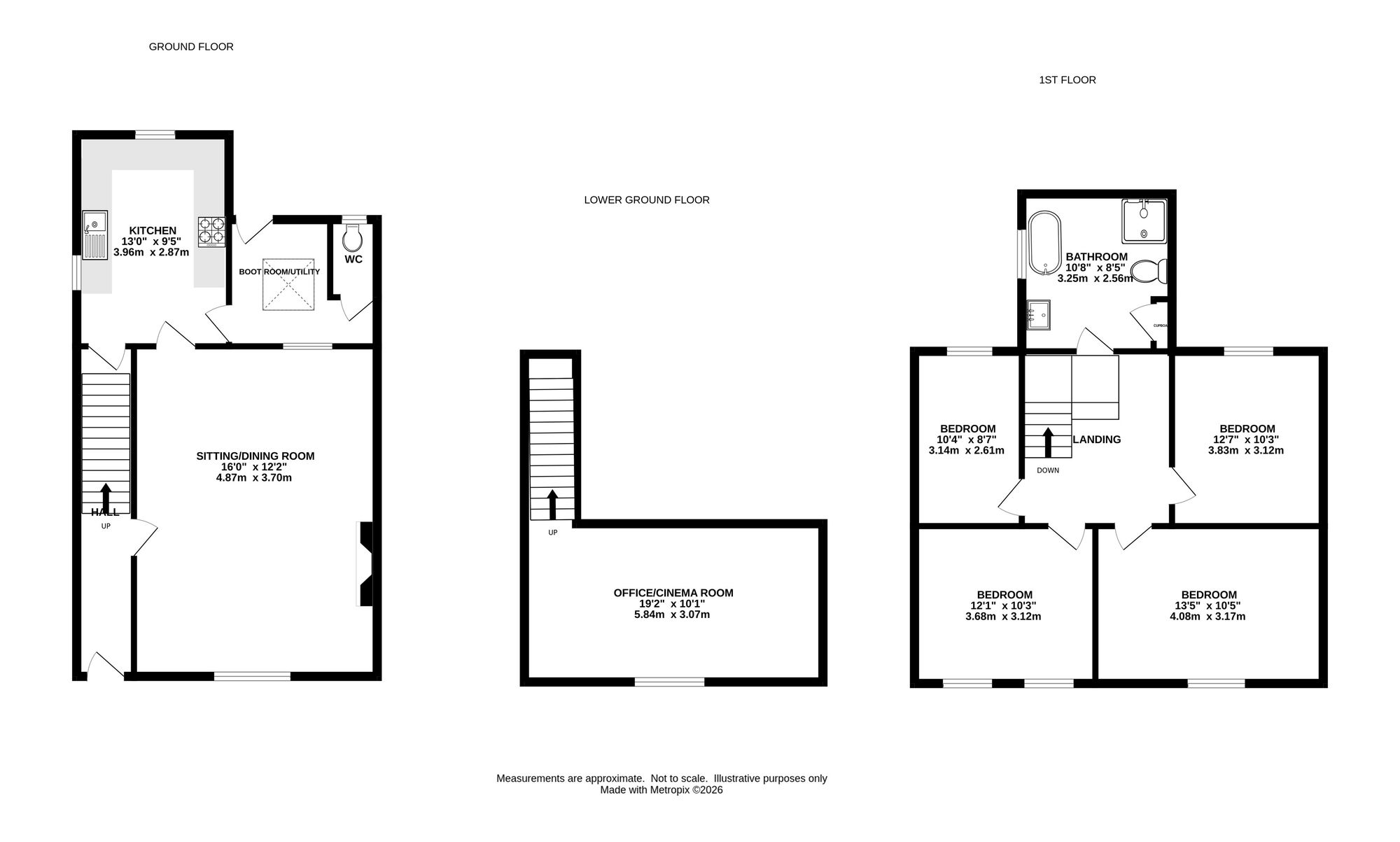 7 Dale Road, Buxton floorplan
