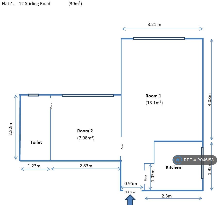 Flat, Stirling Road Edgebaston, Birmingham floorplan