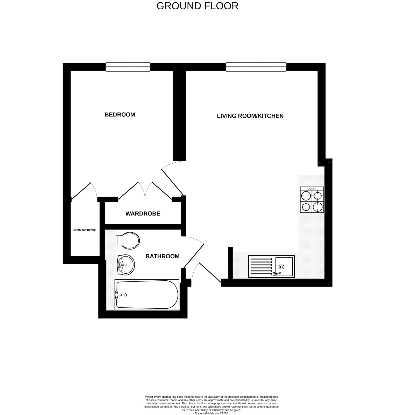 Flat 6, Hazel Gate, 1, Hazel Avenue, Hampshire floorplan