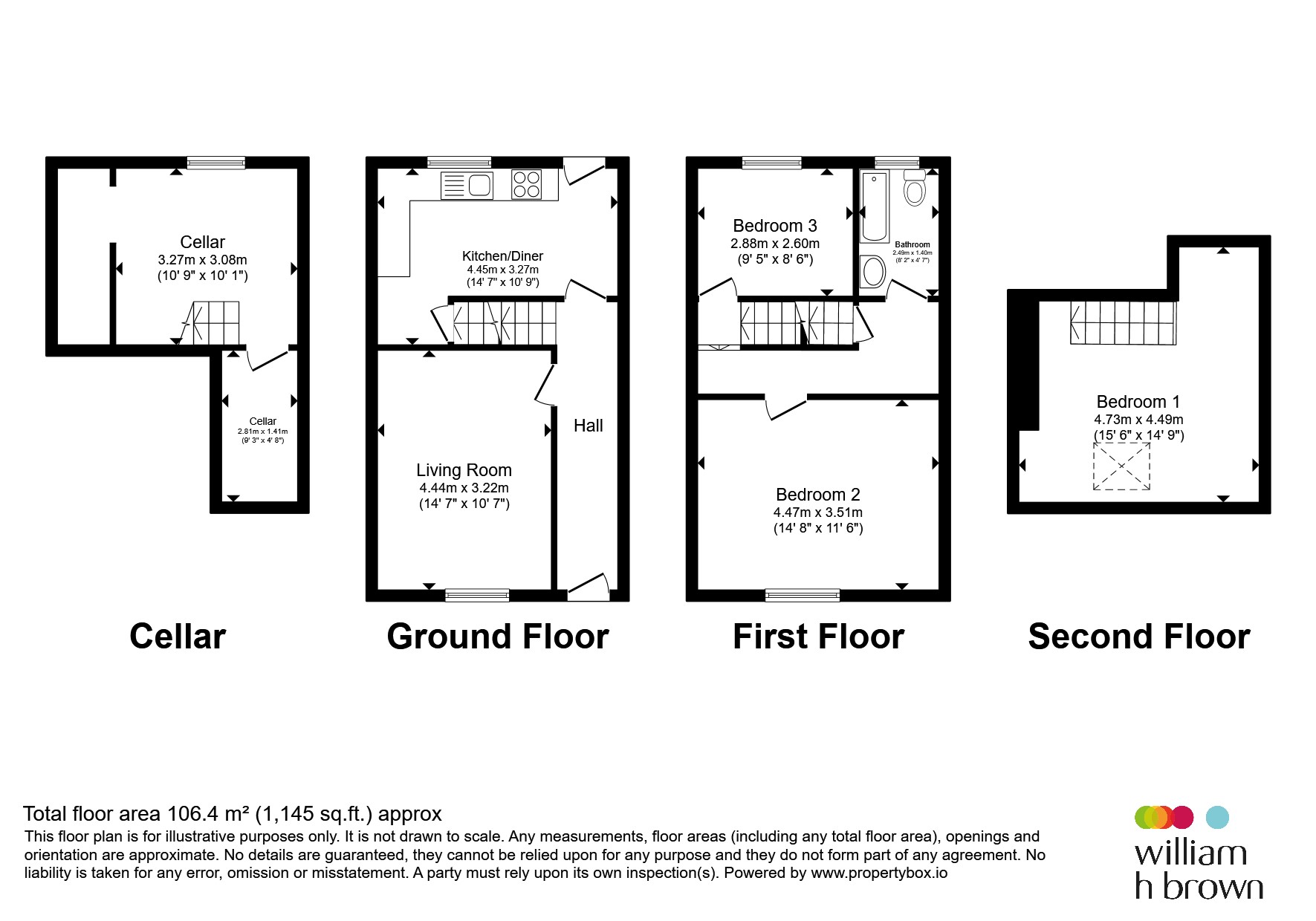 19, Wensleydale Road, Bradford floorplan