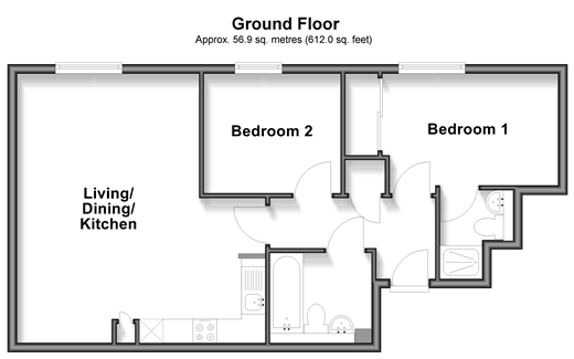 Whitefriars Wharf, Tonbridge floorplan