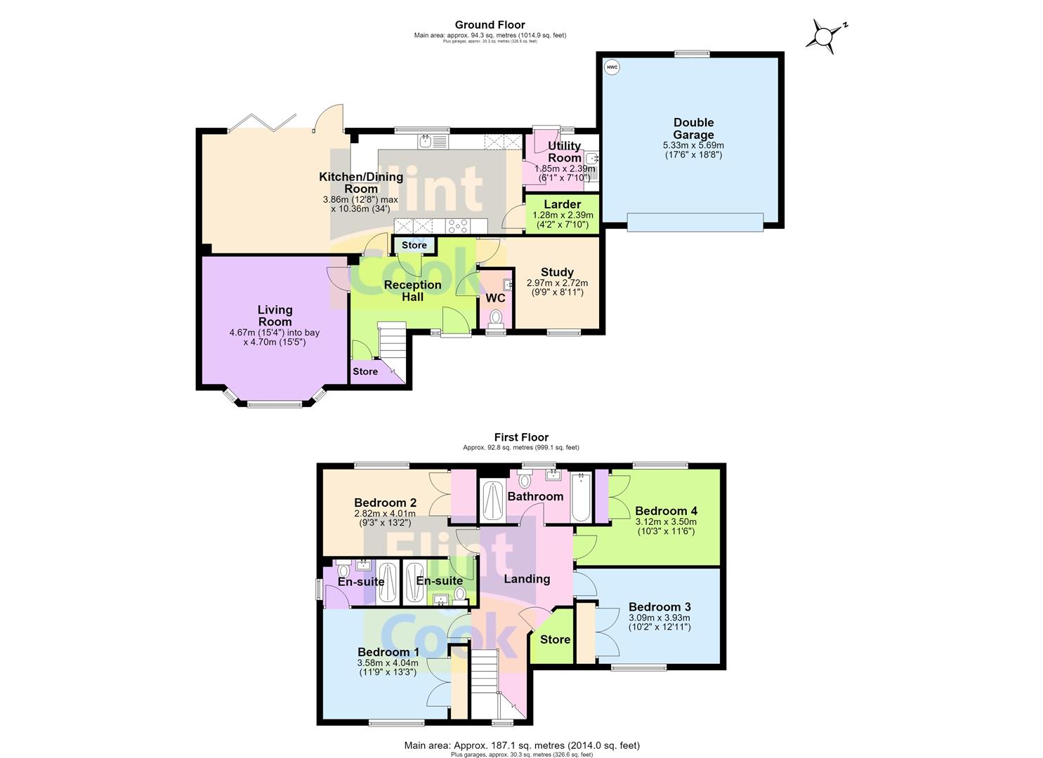 2, Oakview Close, Hereford floorplan