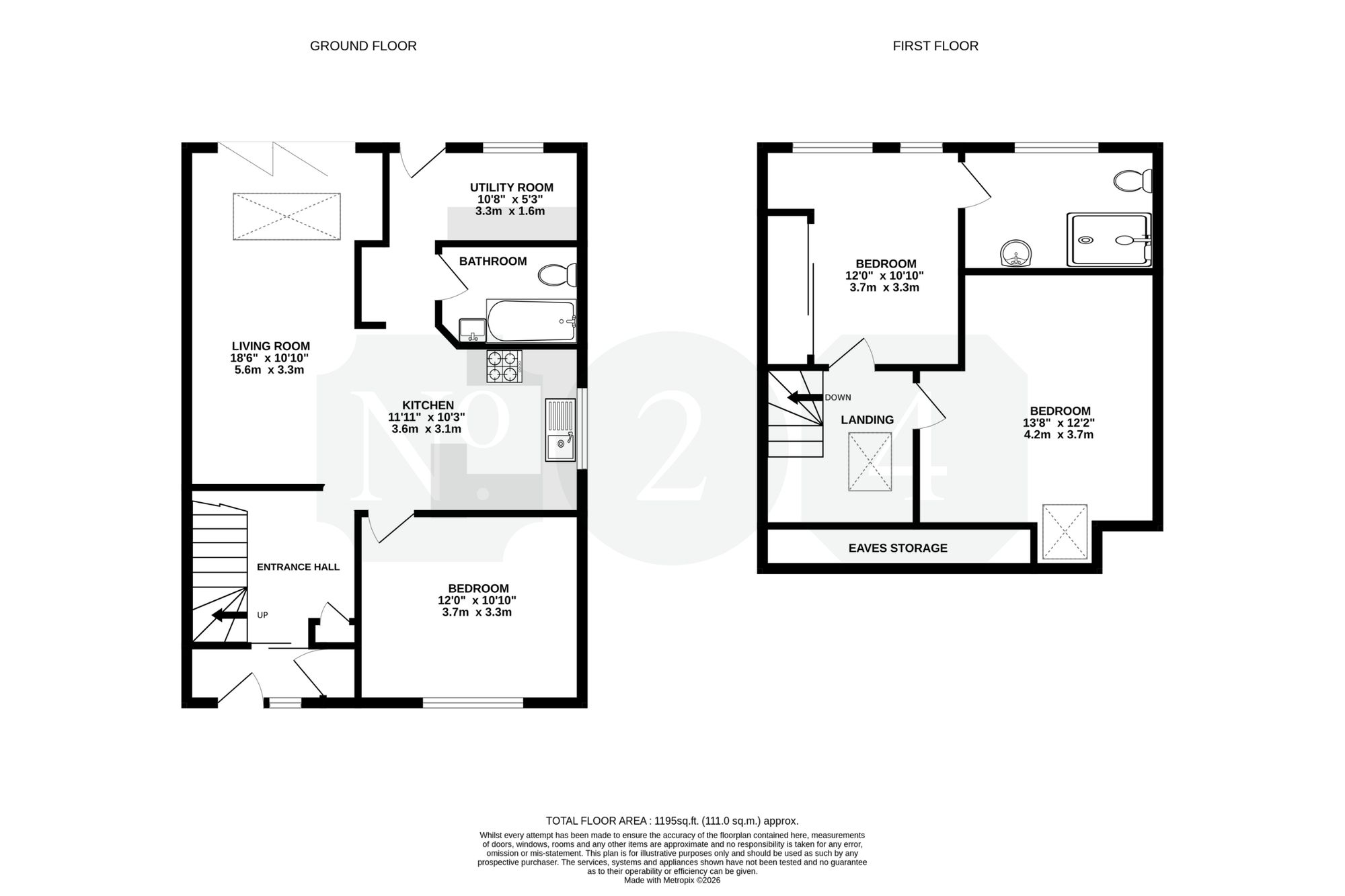 25 Vernon Avenue, Brighton floorplan