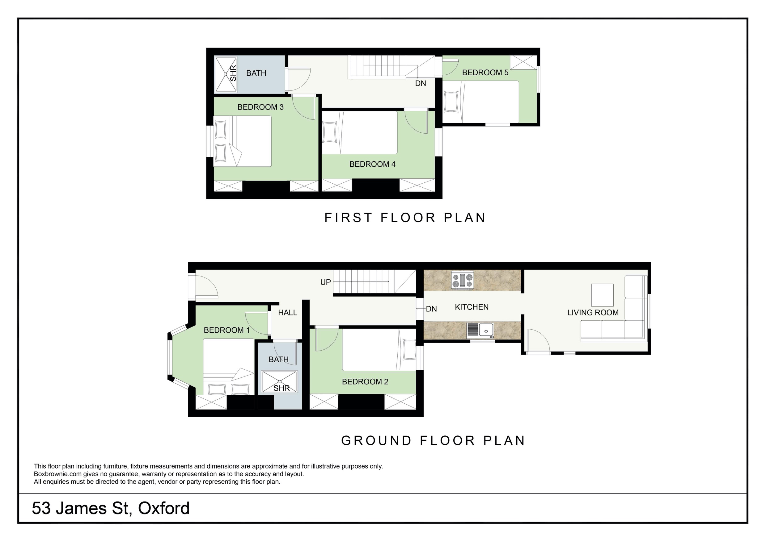 James Street, Oxford floorplan
