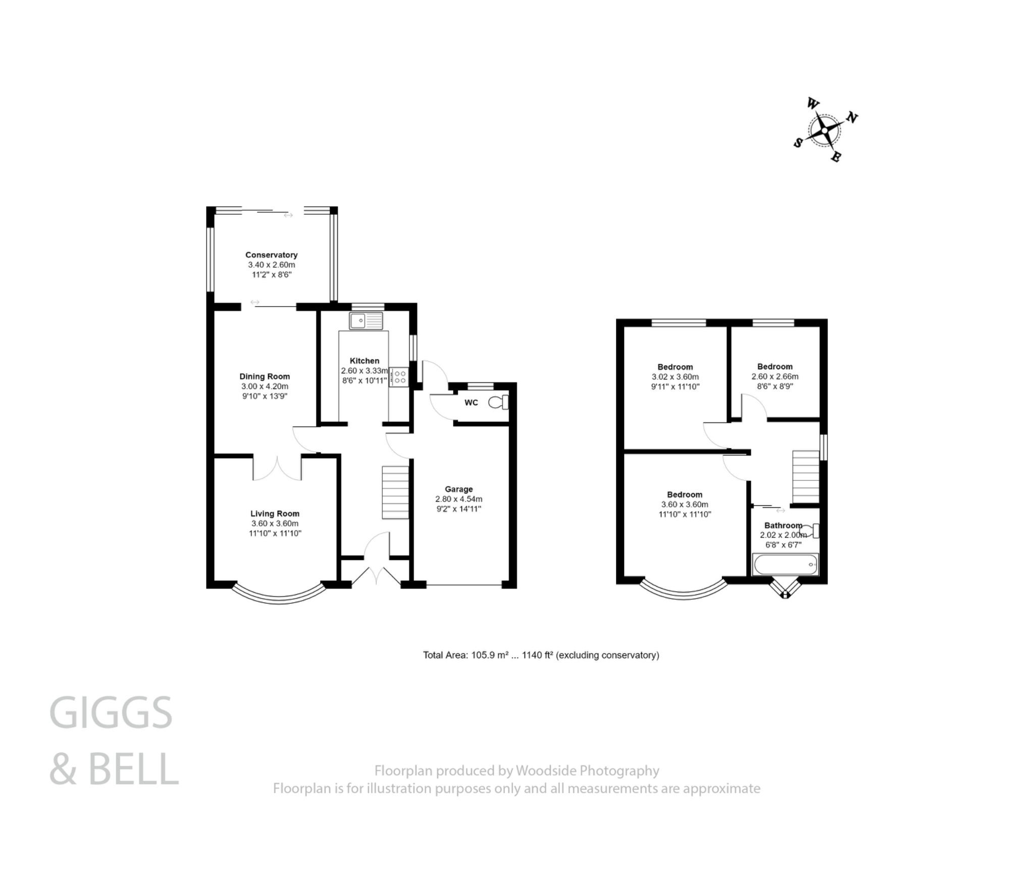 Hitchin Road, Luton floorplan