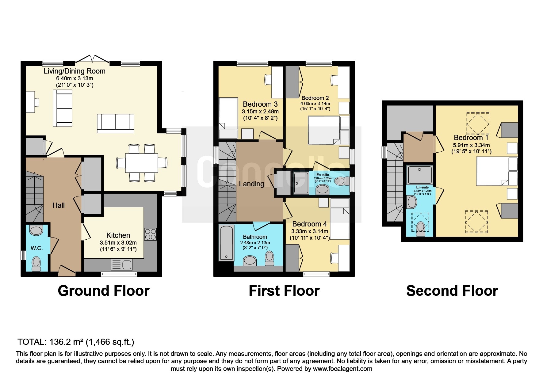 Plot 7, Tower Mill Place, Crowborough floorplan