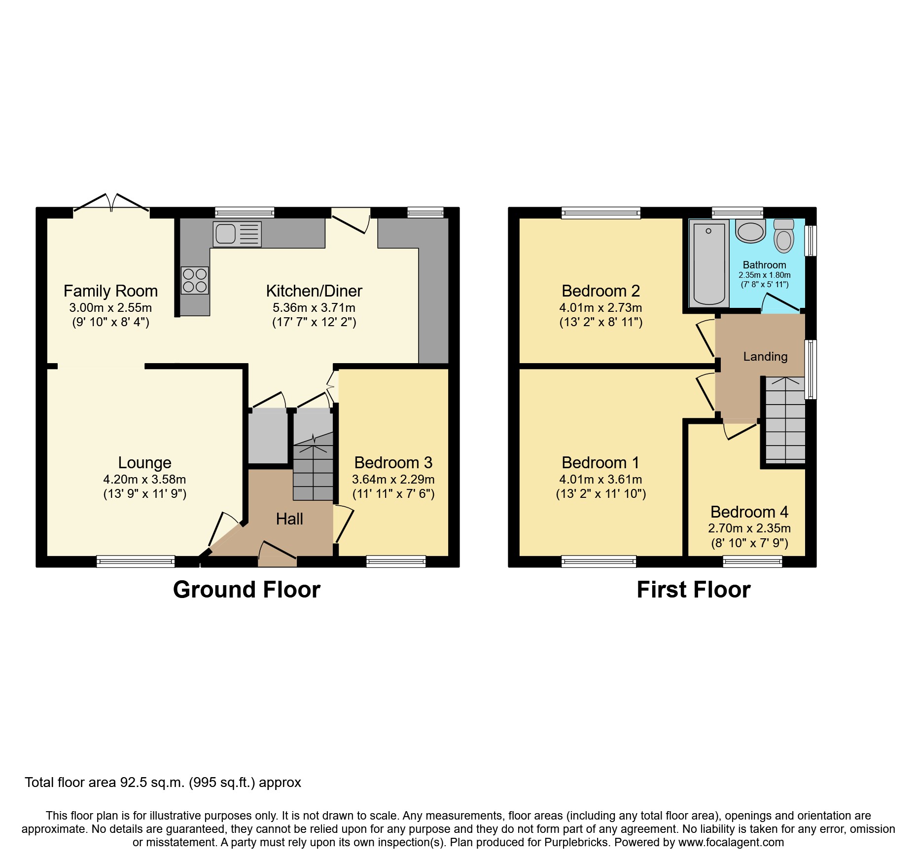 Falkland Road, Eastleigh SO53, 4 bedroom semidetached house for sale