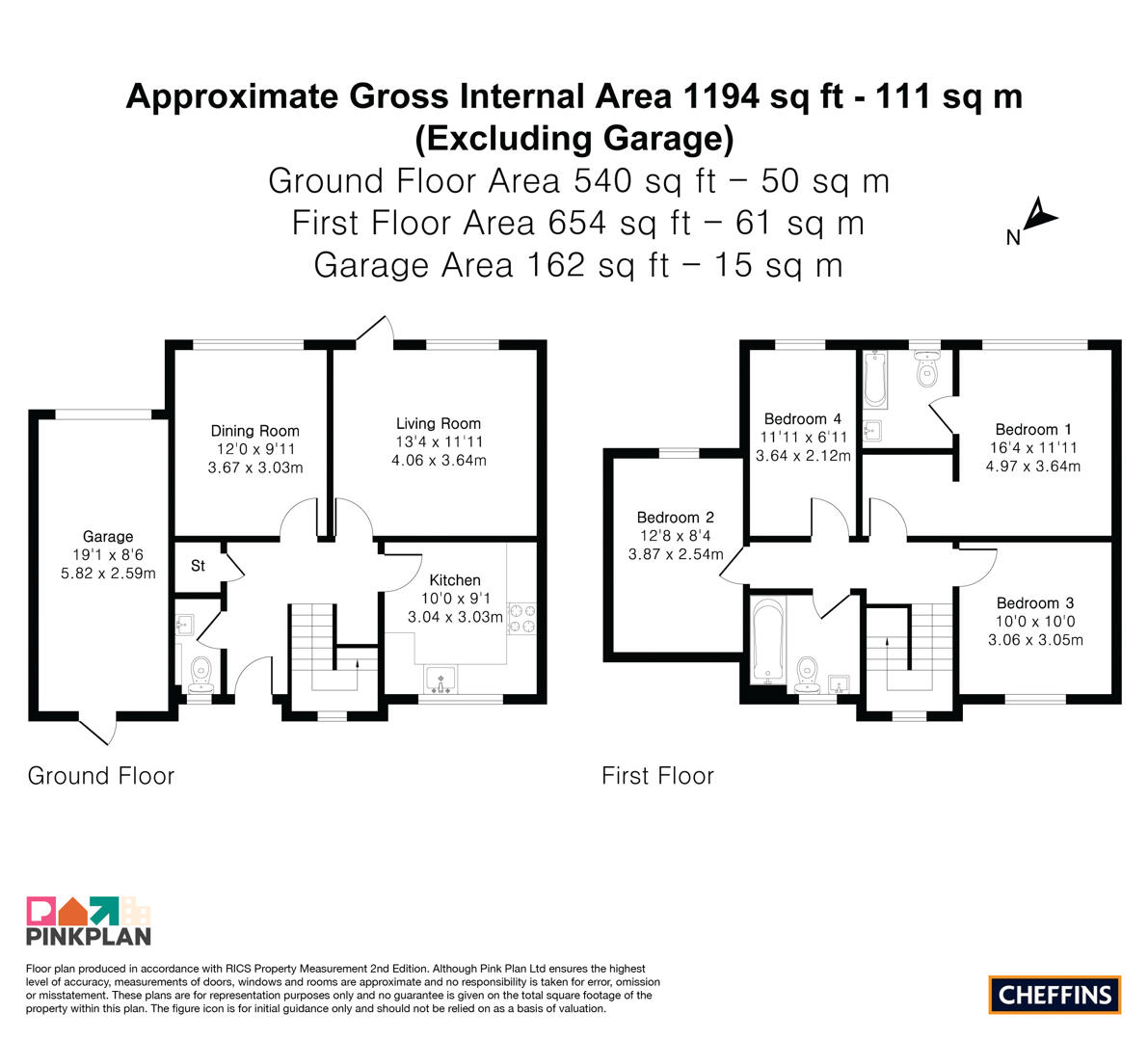 Meadow Rue, 3, London Road, Six Mile Bottom floorplan