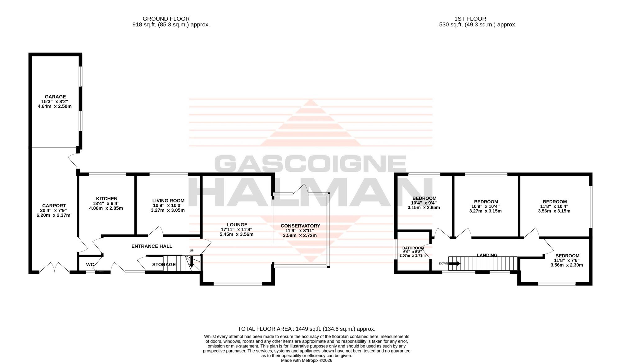 16 Buckfast Road, Sale floorplan