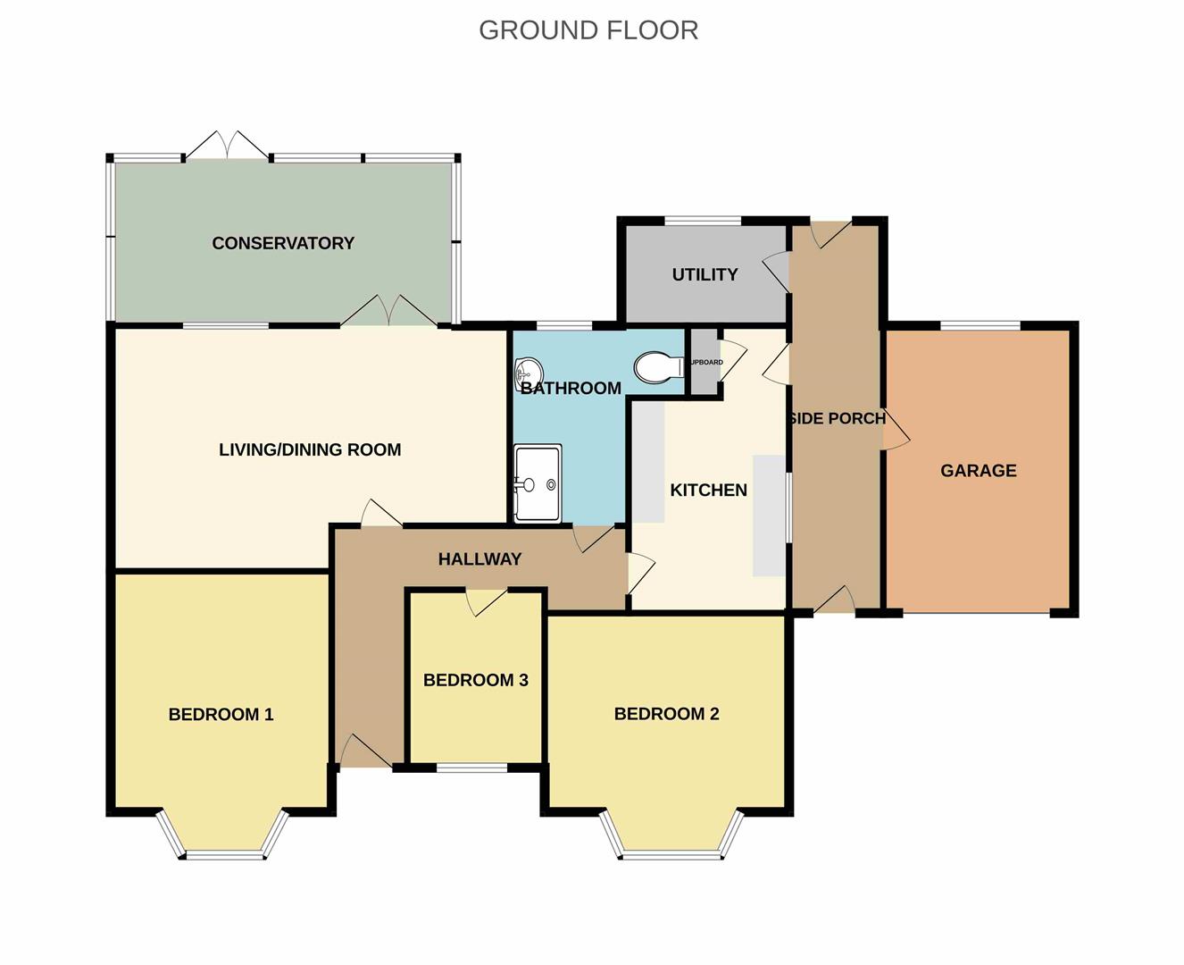 Rosslyn, The Down, Yelverton floorplan
