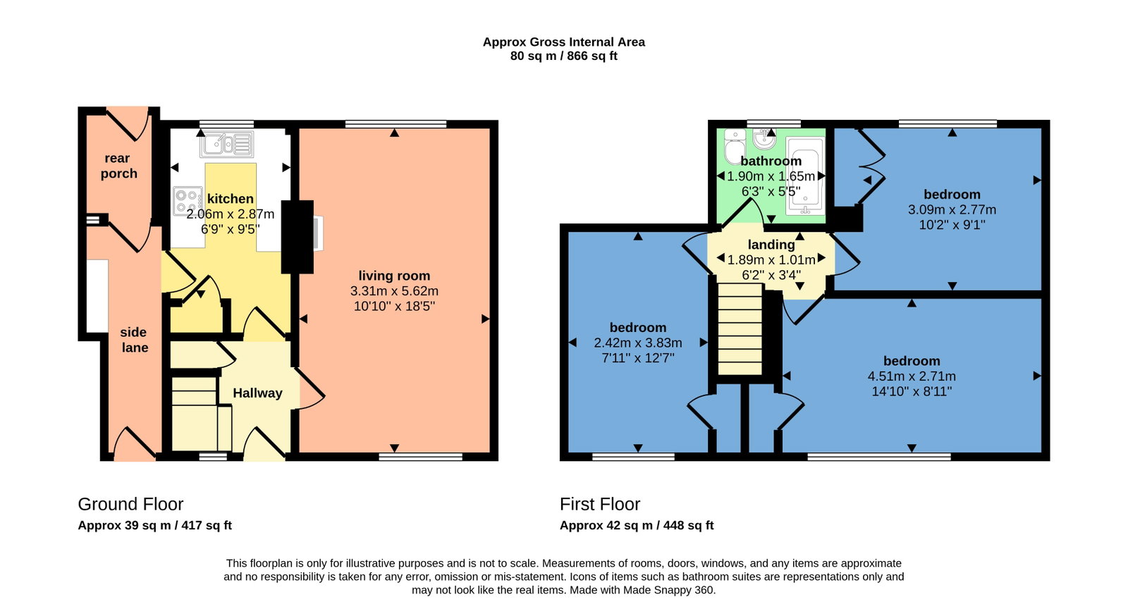 30, Hillary Grove, Carlisle floorplan