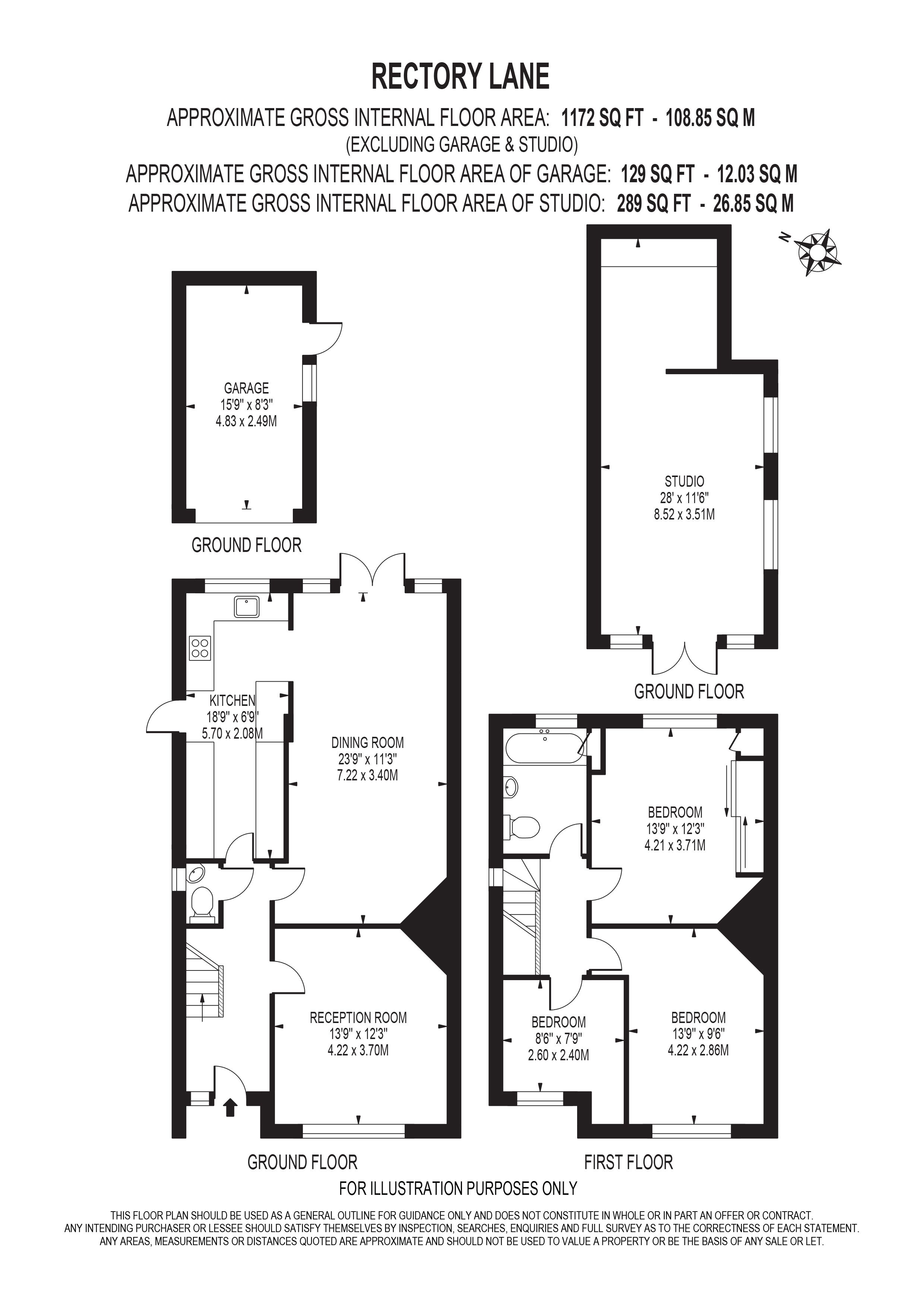 Rectory Lane, Long Ditton, Surbiton KT6, 3 bedroom semidetached house