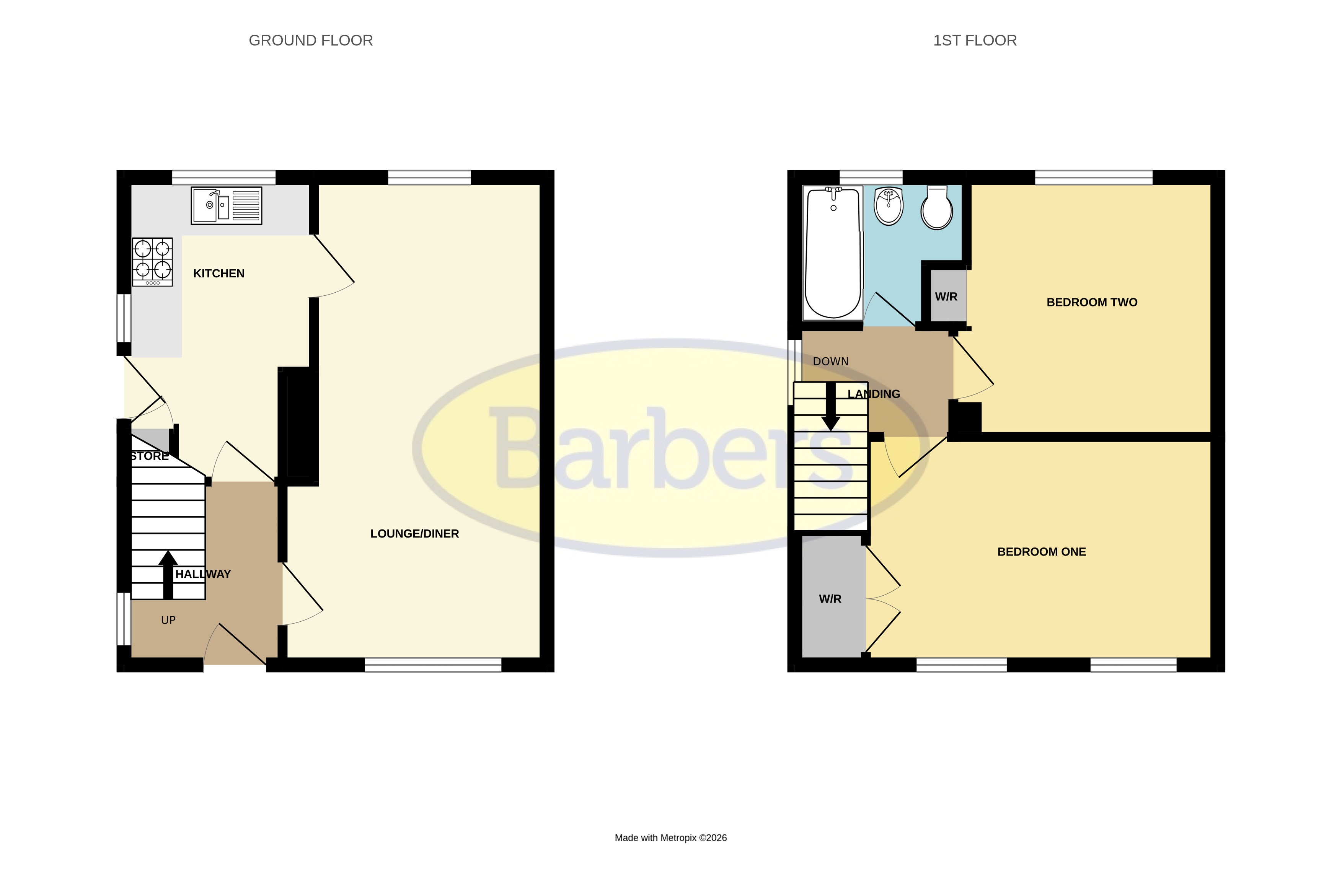 37, Gibbons Road, Telford floorplan