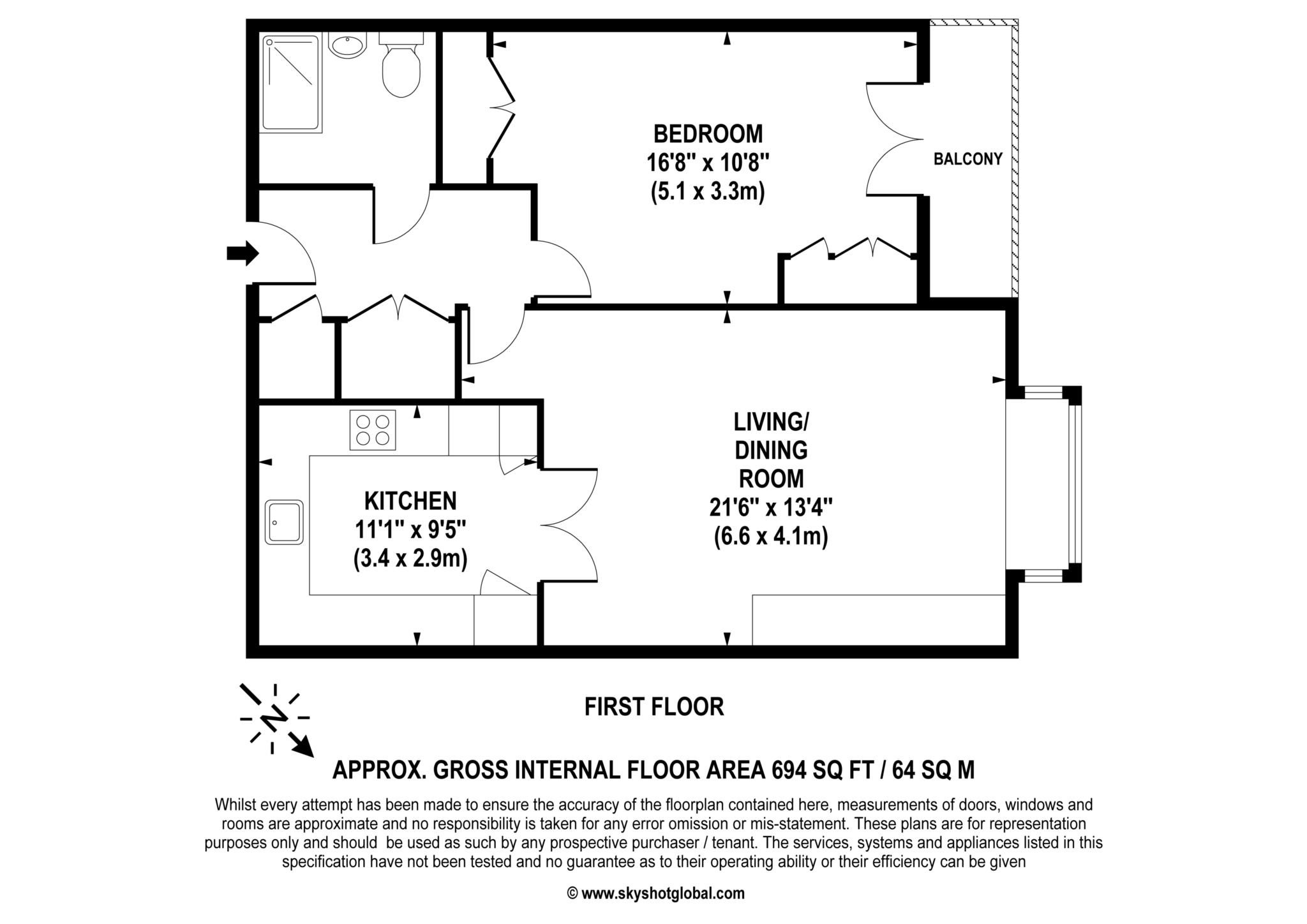 14 The Ambassador, London Road, Ascot floorplan