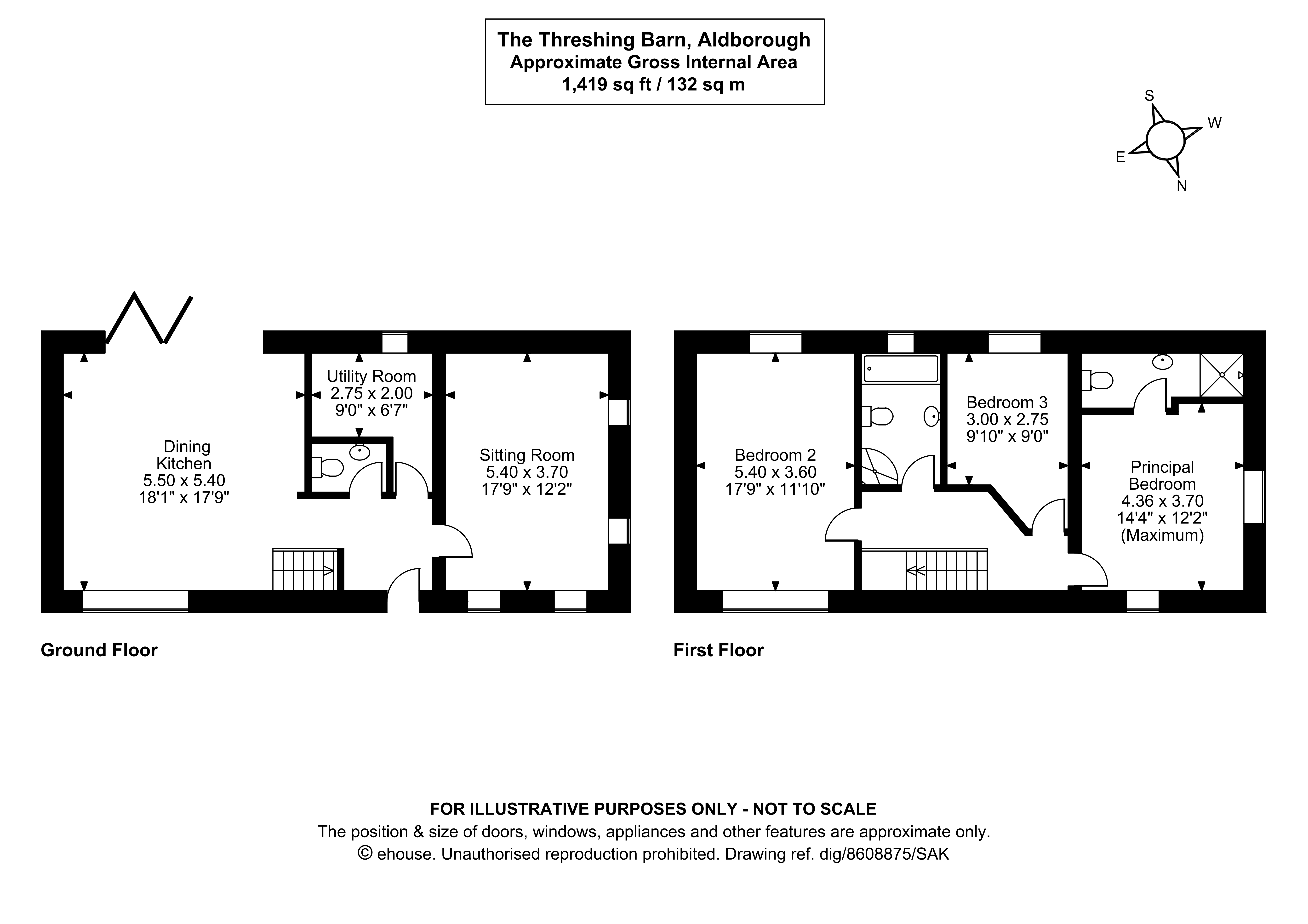 The Threshing Barn, Low House Farm,, The Threshing Barn, Low House Farm, Near Boroughbridge floorplan