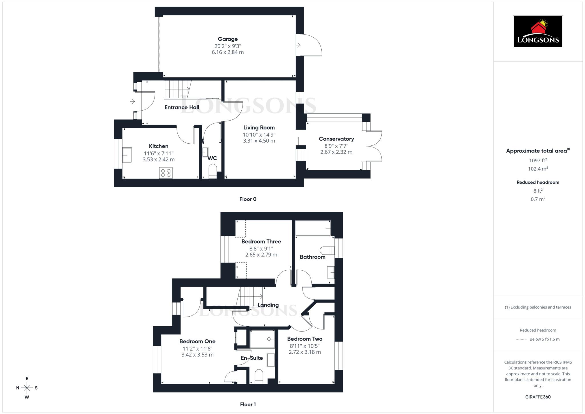 12, Merchants Court, Thetford floorplan