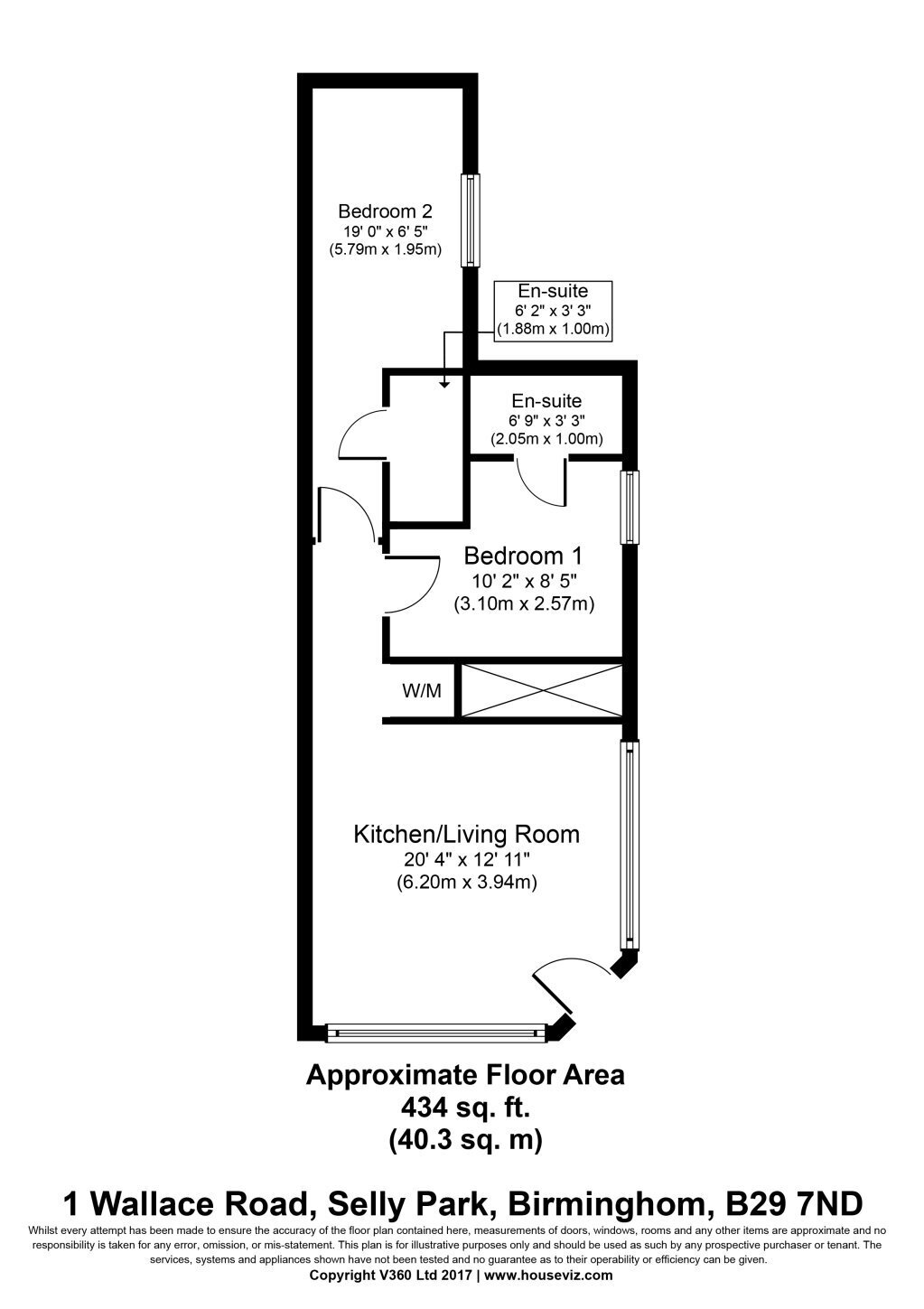Wallace Road, Birmingham floorplan