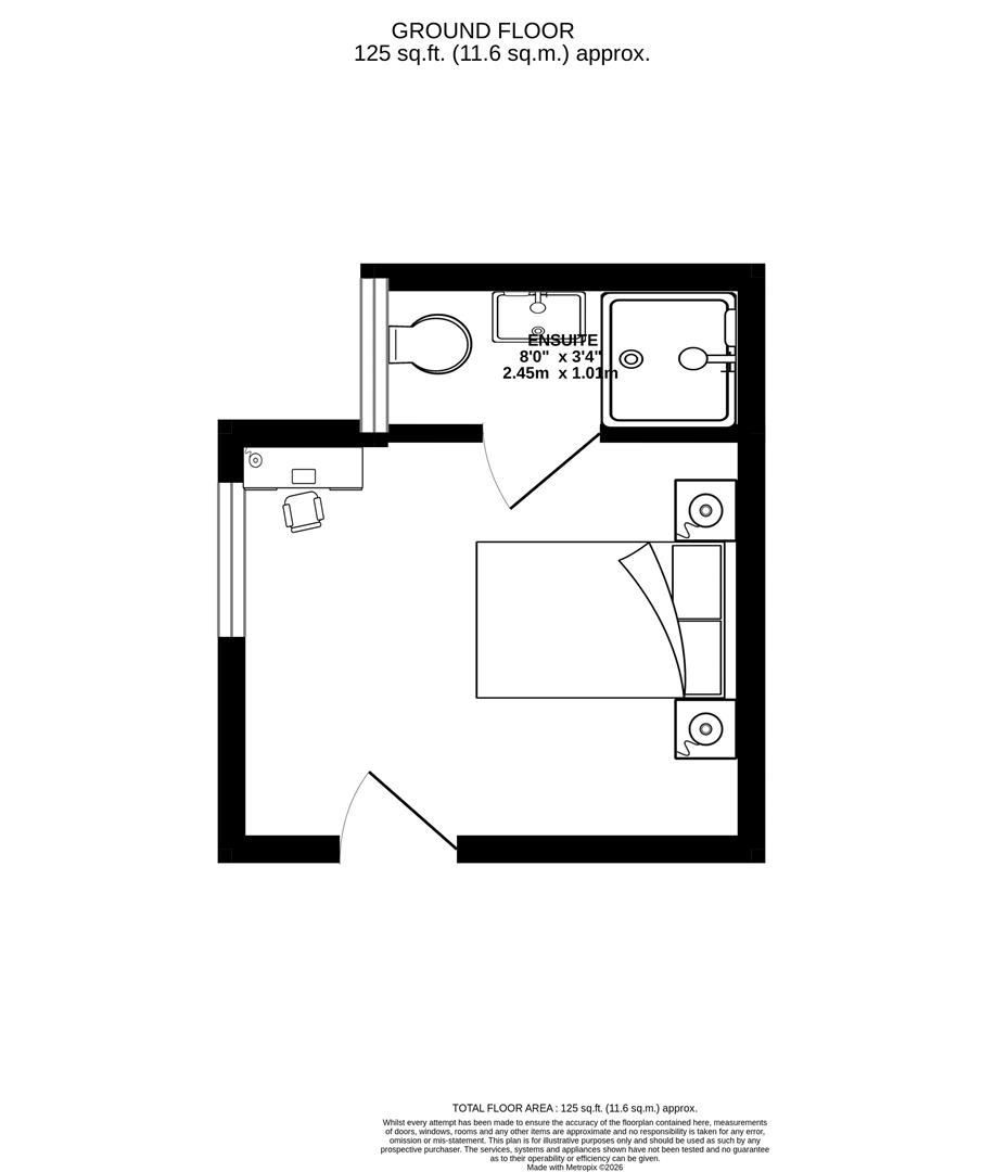 Room 4, 4, Mansfield Road, Reading floorplan