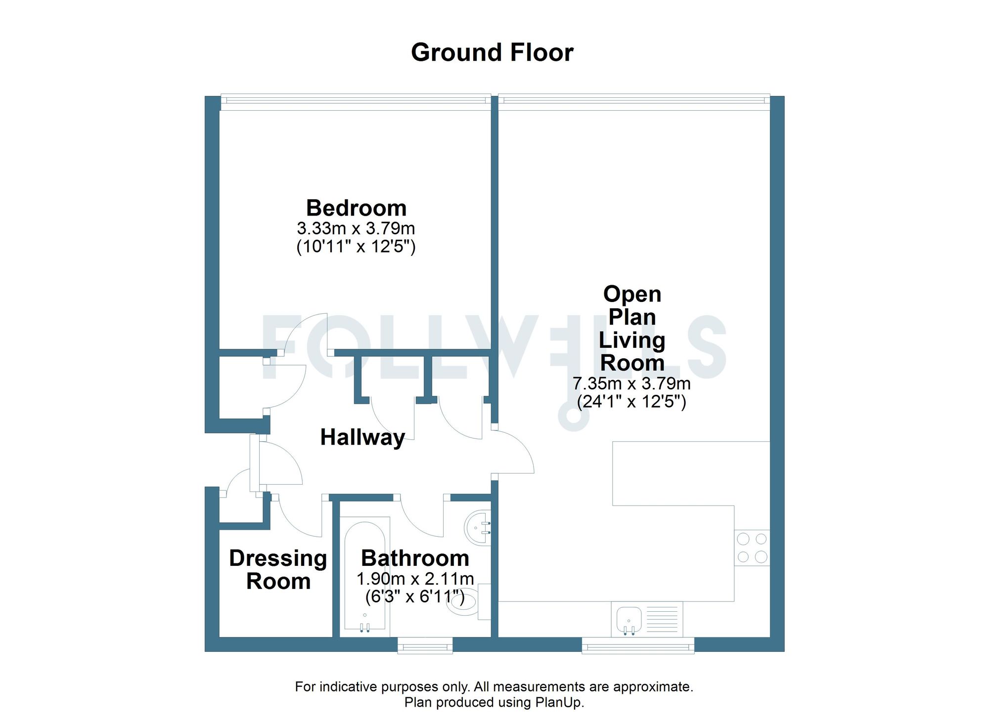 Flat 6, Elmhurst Harrowby Drive, Newcastle floorplan