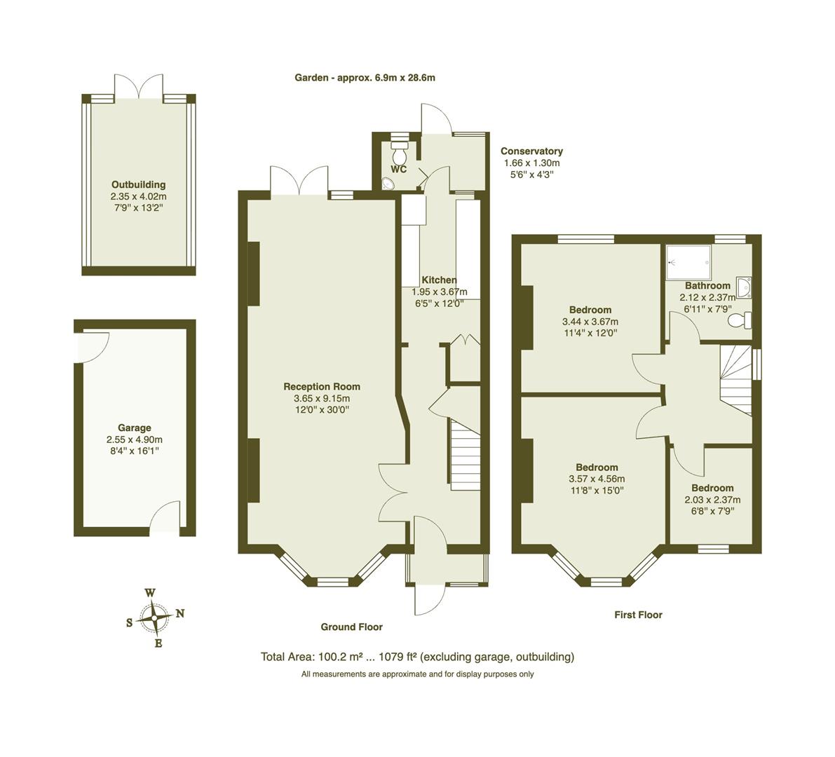 185, St. Barnabas Road, Woodford Green floorplan