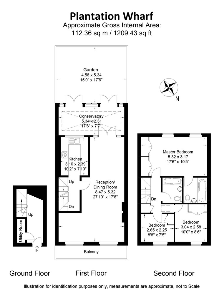 3 Bedrooms  to rent in Cinnamon Row, London SW11