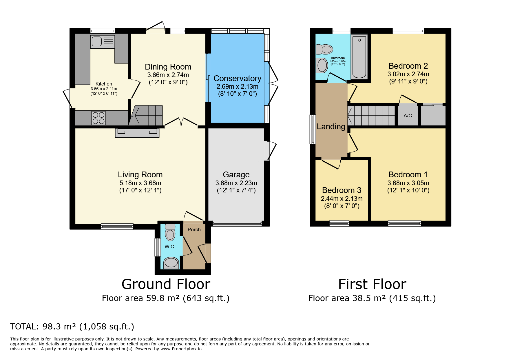 5, Chapel Road, Devon floorplan