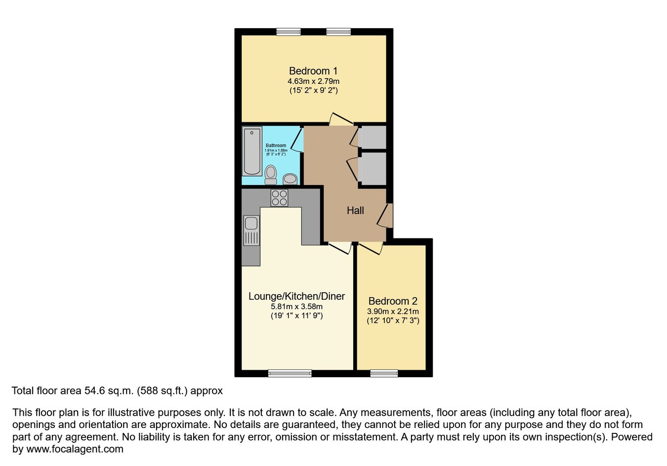 15, Mayfair Court, Prenton floorplan