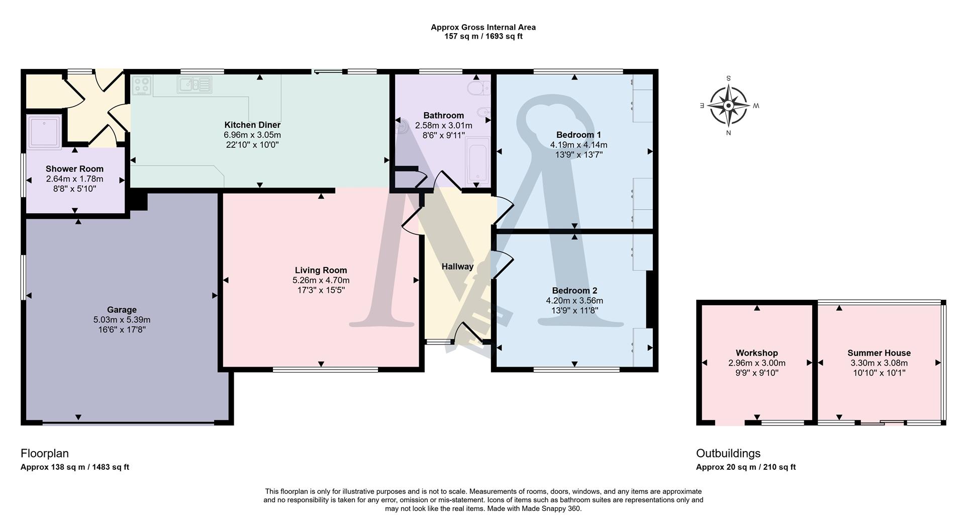 25, Hall Street, Swadlincote floorplan