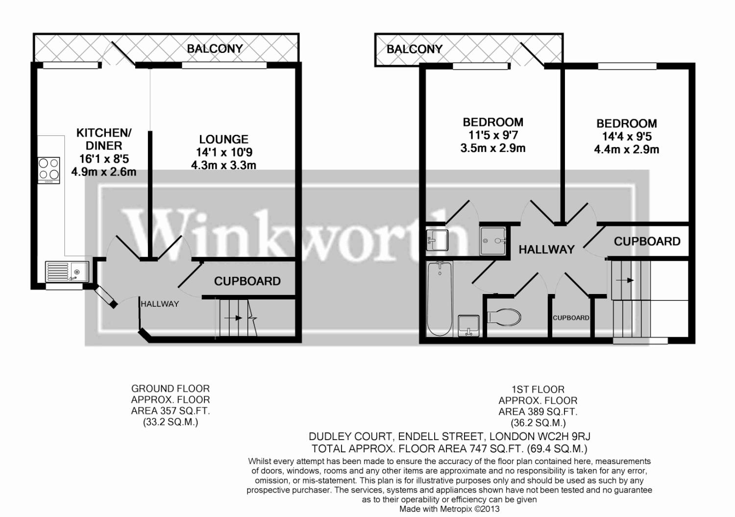 3 Bedrooms Flat to rent in Dudley Court, 36 Endell Street, London WC2H