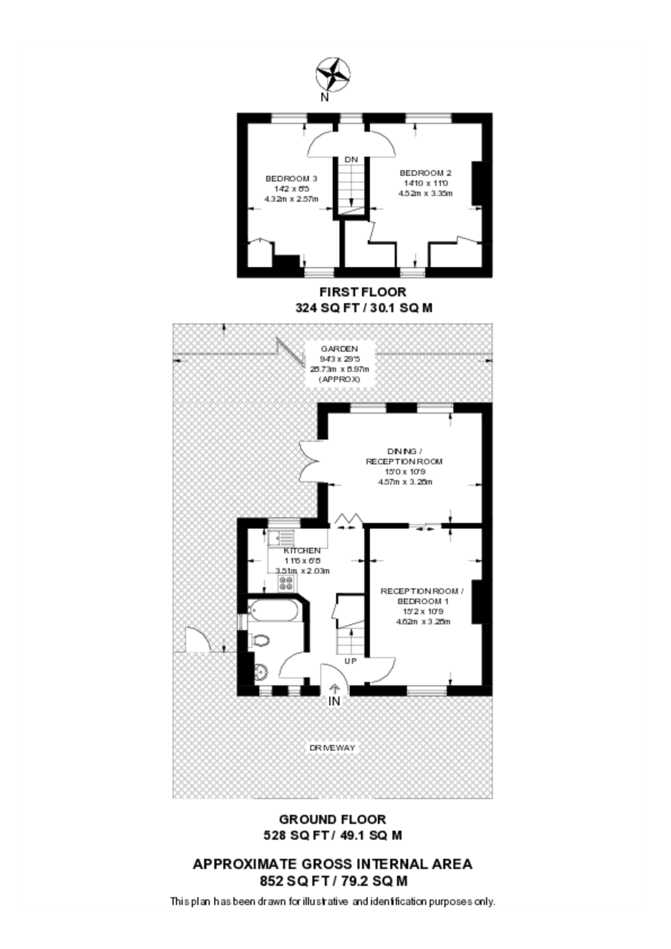 Sumner Road South, Croydon floorplan