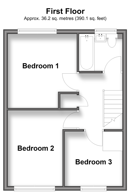 Alen Square Staplehurst, Tonbridge floorplan