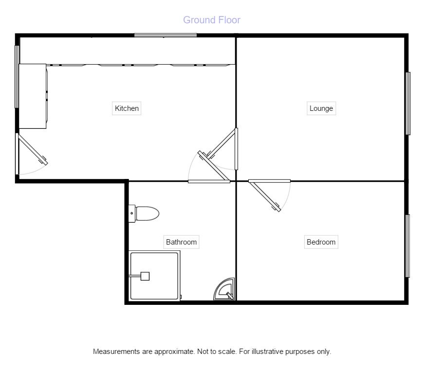 1 Bedrooms Flat to rent in Moorgate, Retford DN22