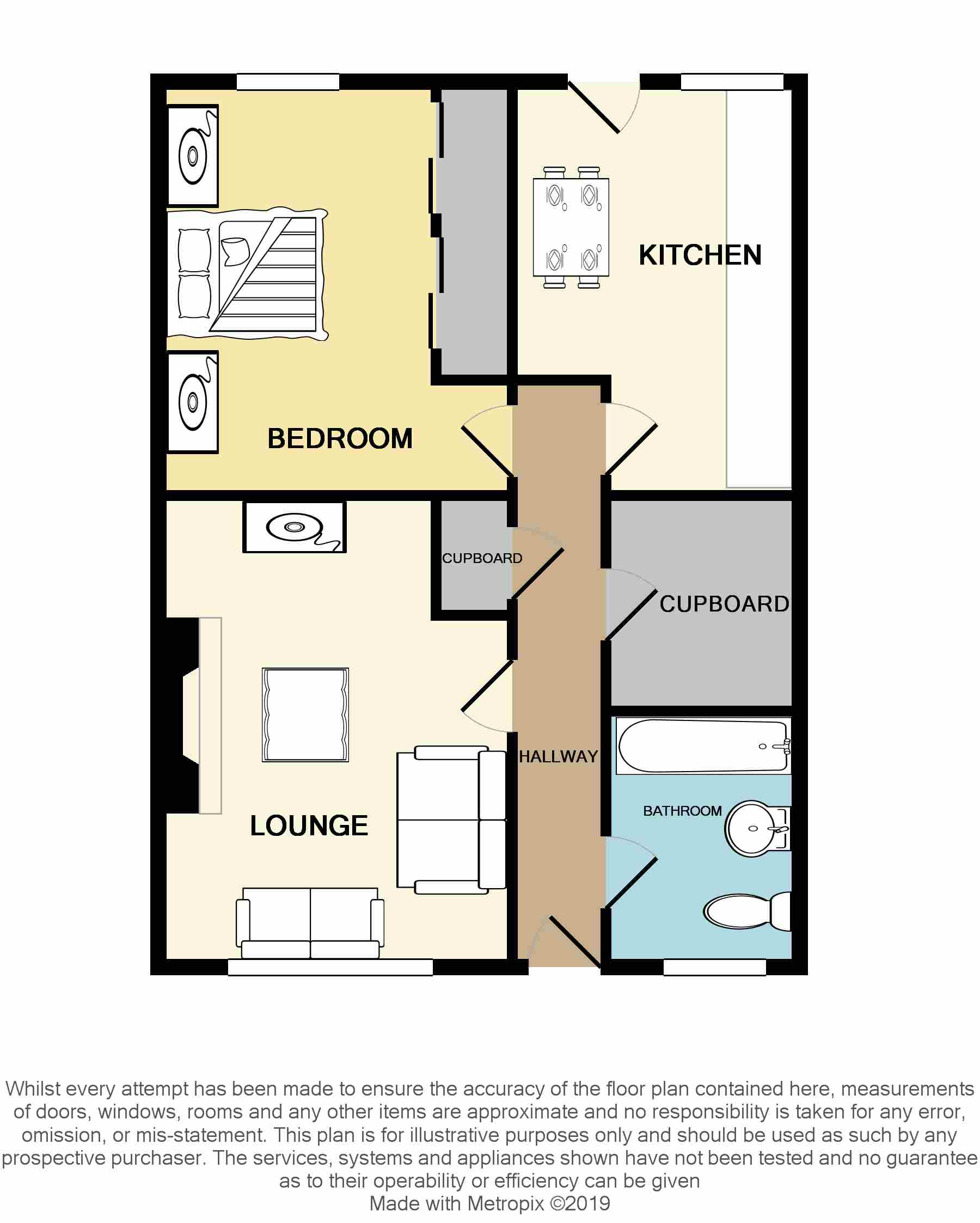 1 Bedrooms Terraced bungalow for sale in Loancroft Avenue, Baillieston, Glasgow G69