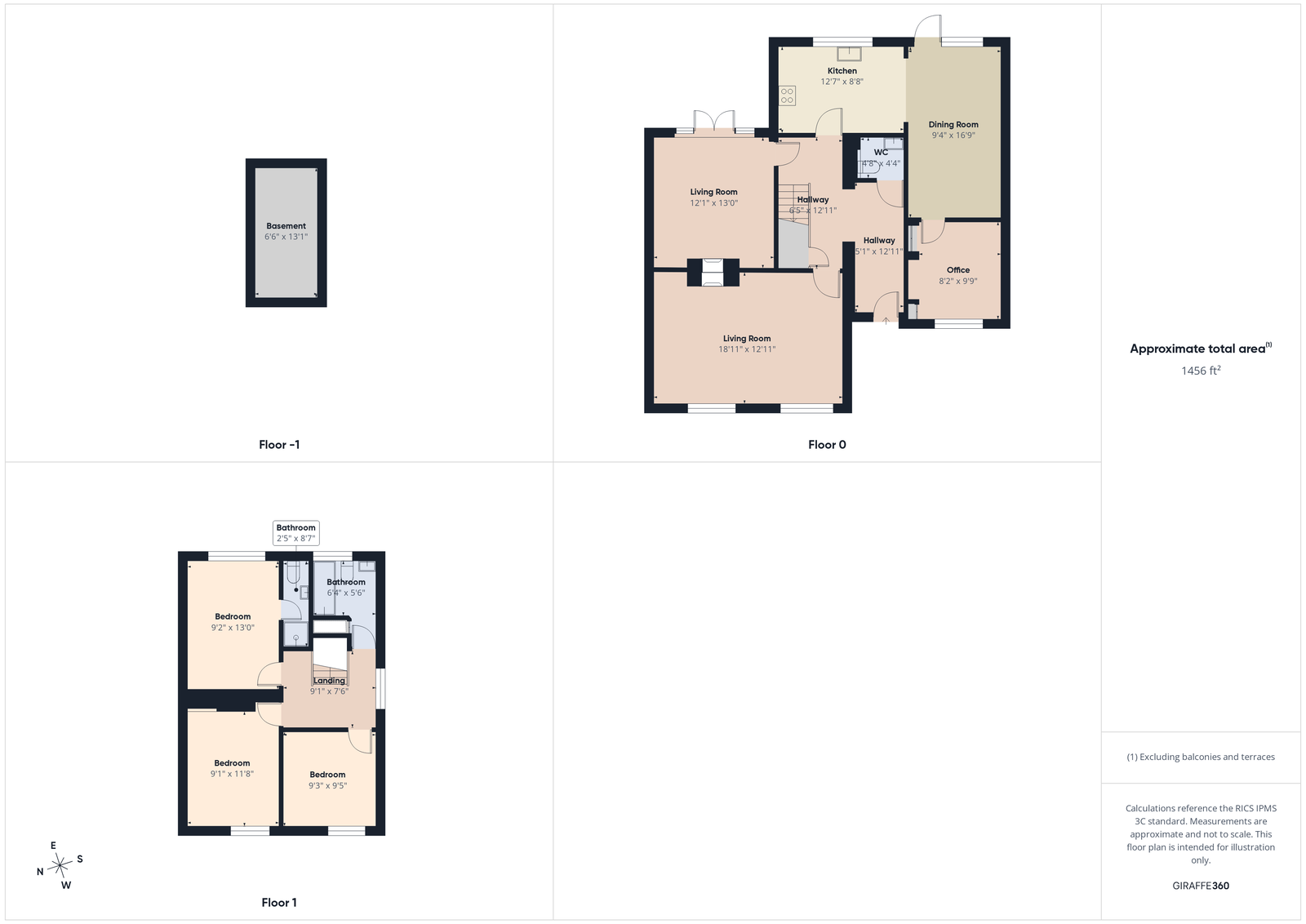 96, Cambridge Road, Sawbridgeworth floorplan