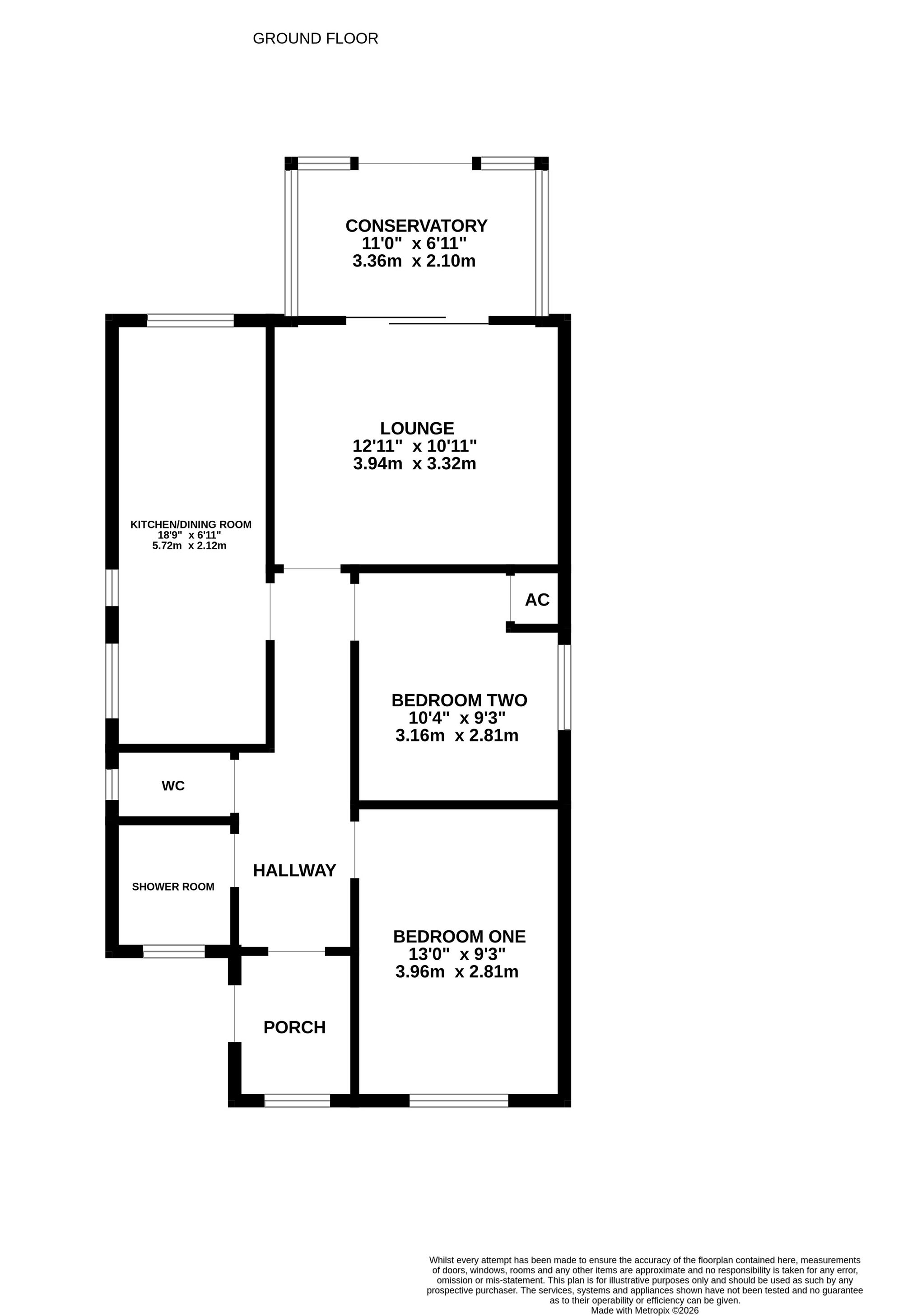 22 Hollybank Crescent, Southampton floorplan