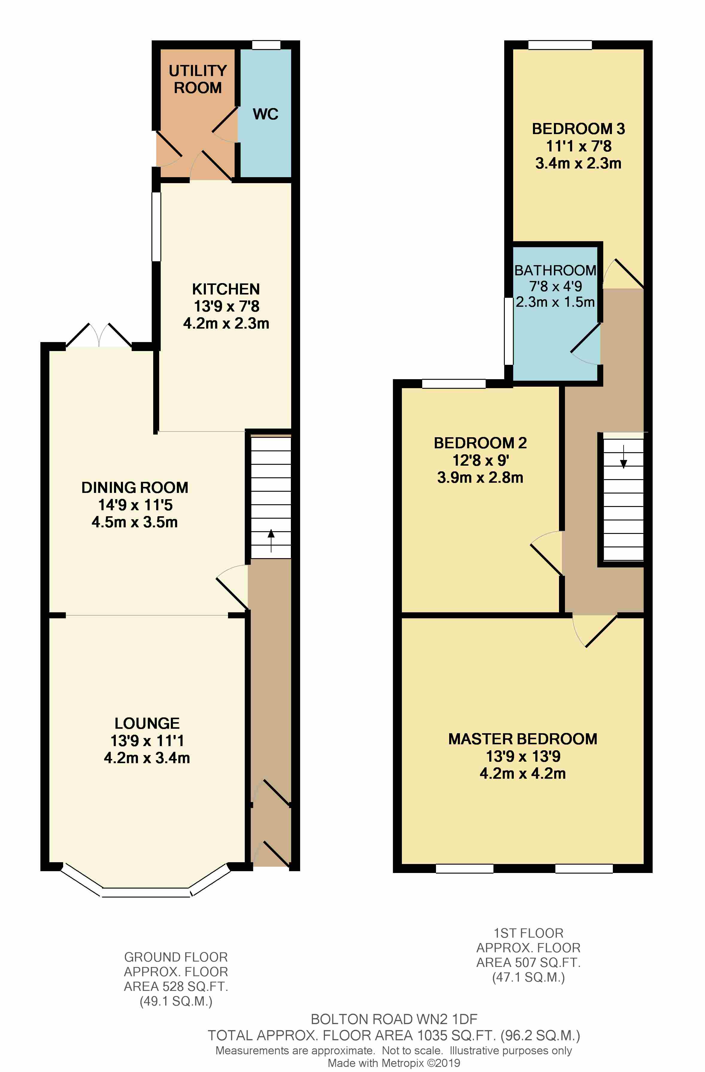 3 Bedrooms Semi-detached house for sale in Bolton Road, Aspull, Wigan WN2