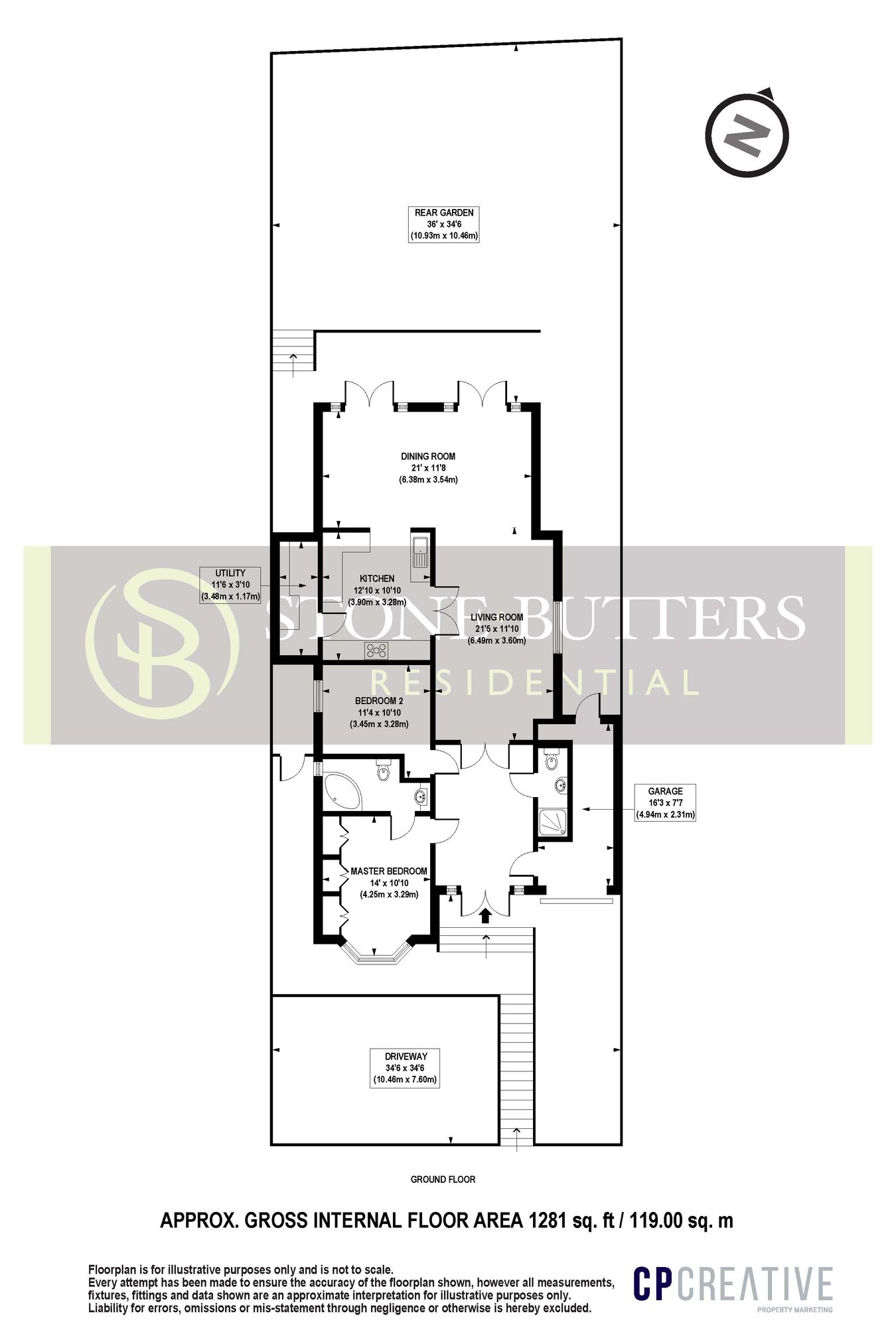 26, Embry Way, Stanmore floorplan