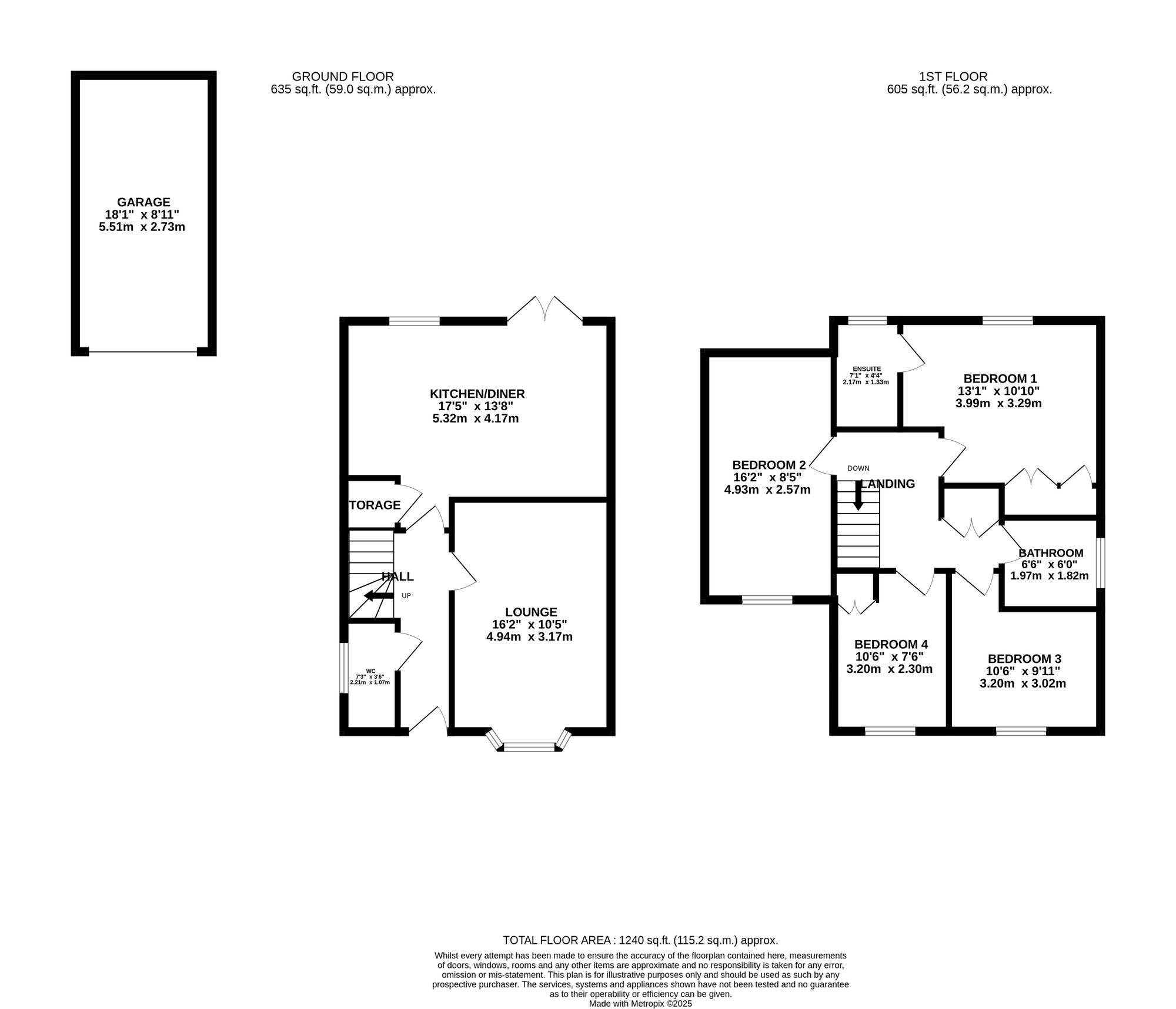 25 Parklands Drive, Crewe floorplan
