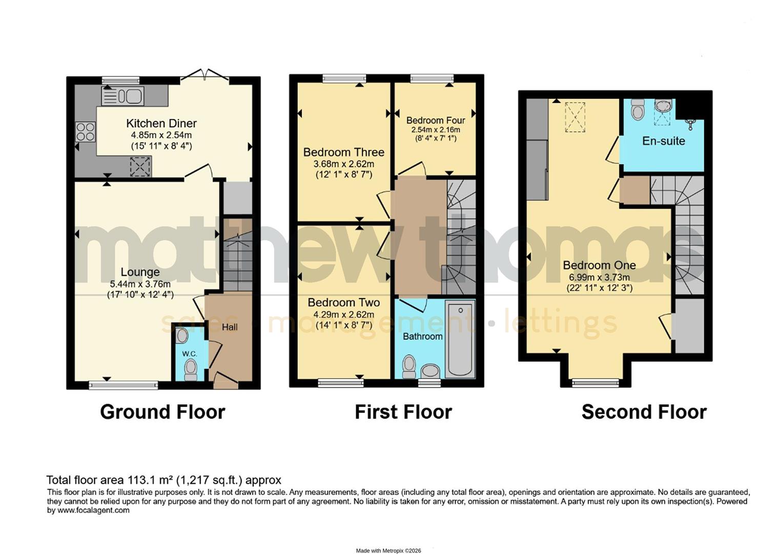 14, Denby Bank, Ripley floorplan