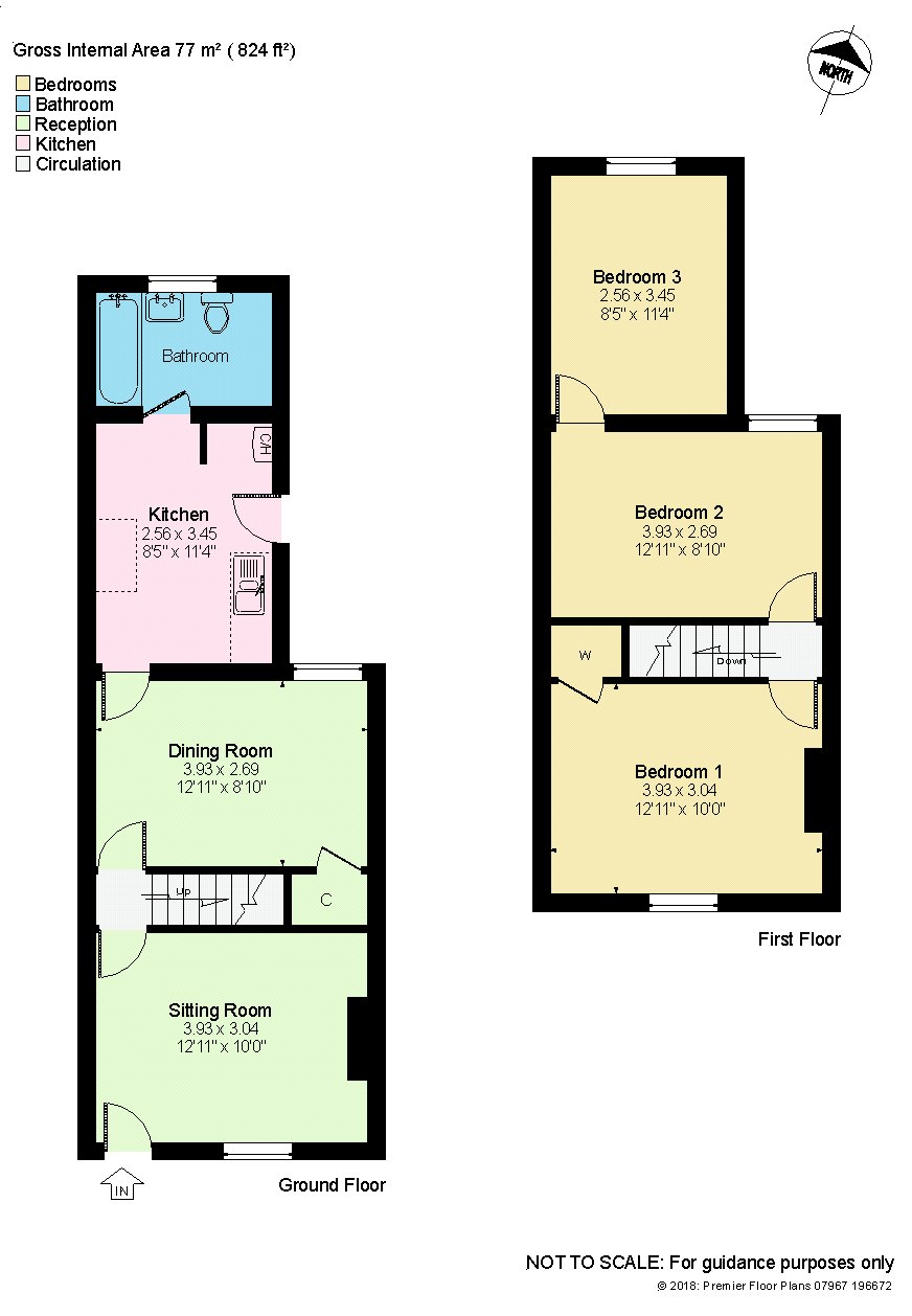 3 Bedrooms Terraced house for sale in Fen Road, Chesterton, Cambridge CB4