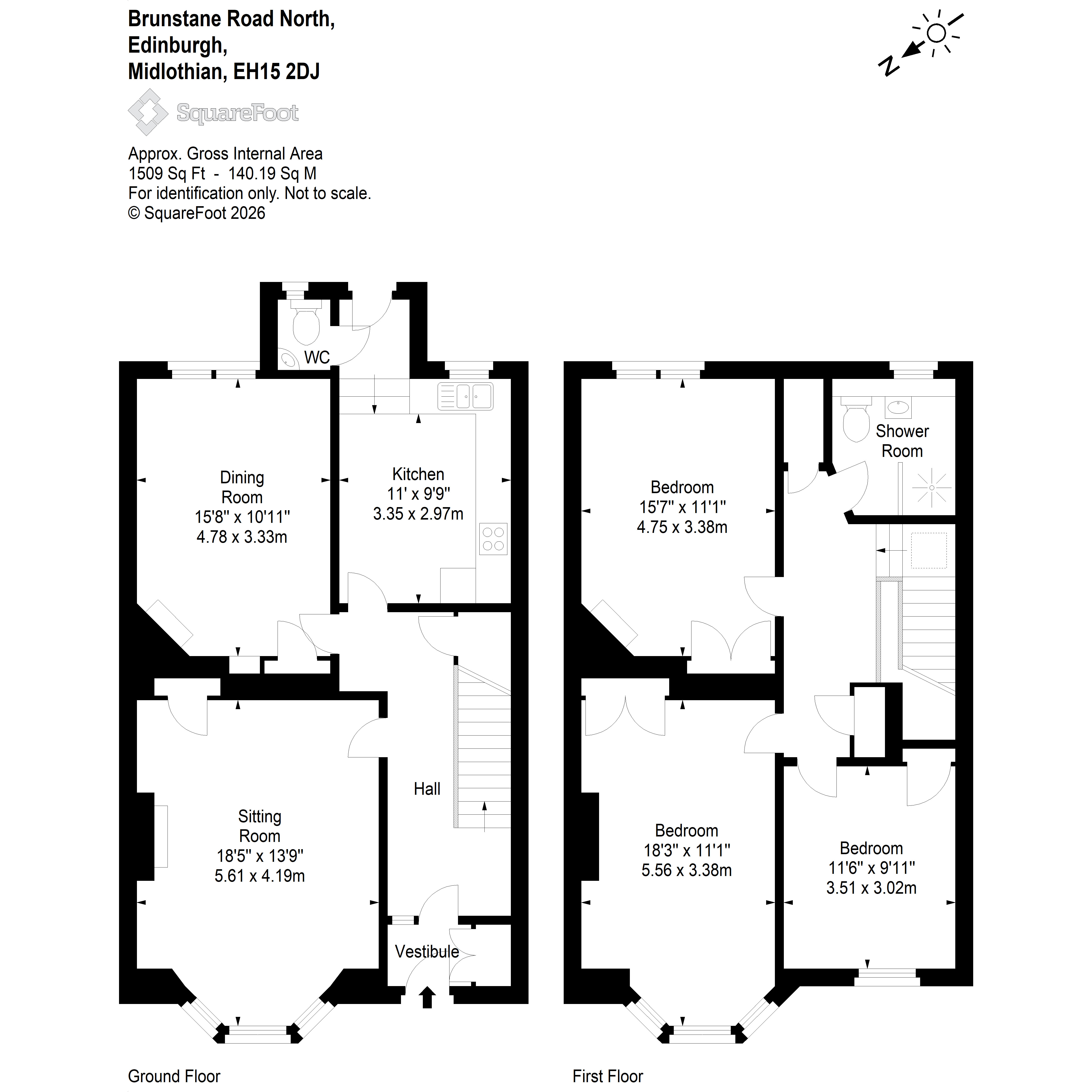 12, Brunstane Road North, Joppa floorplan