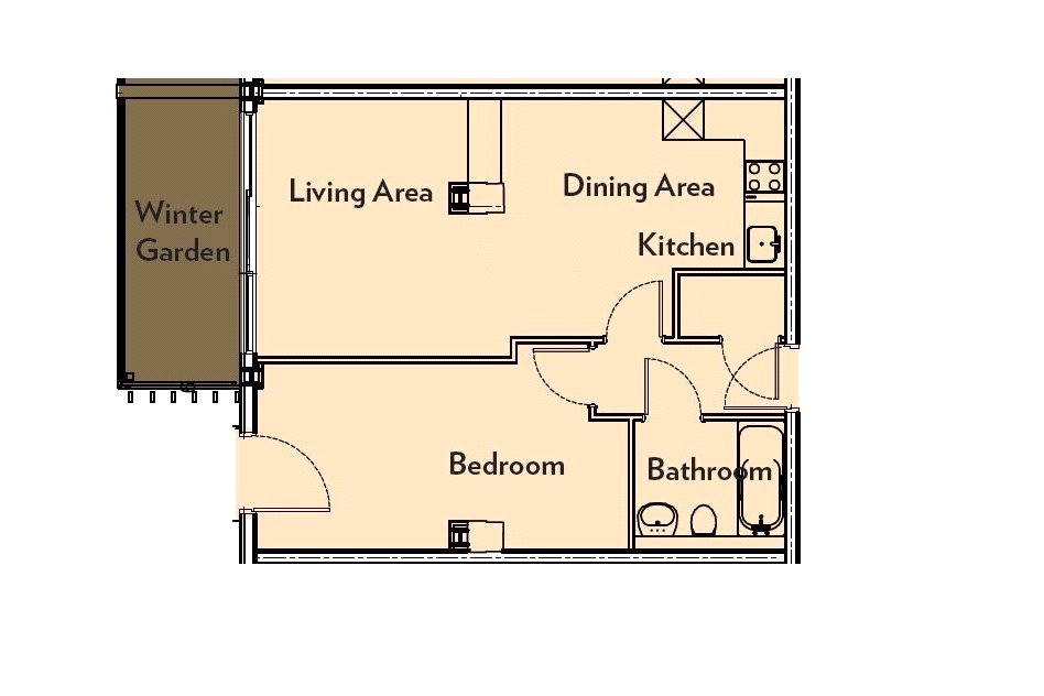 1 Bedrooms Flat for sale in 296 Farnborough Road, Farnborough, Hampshire GU14