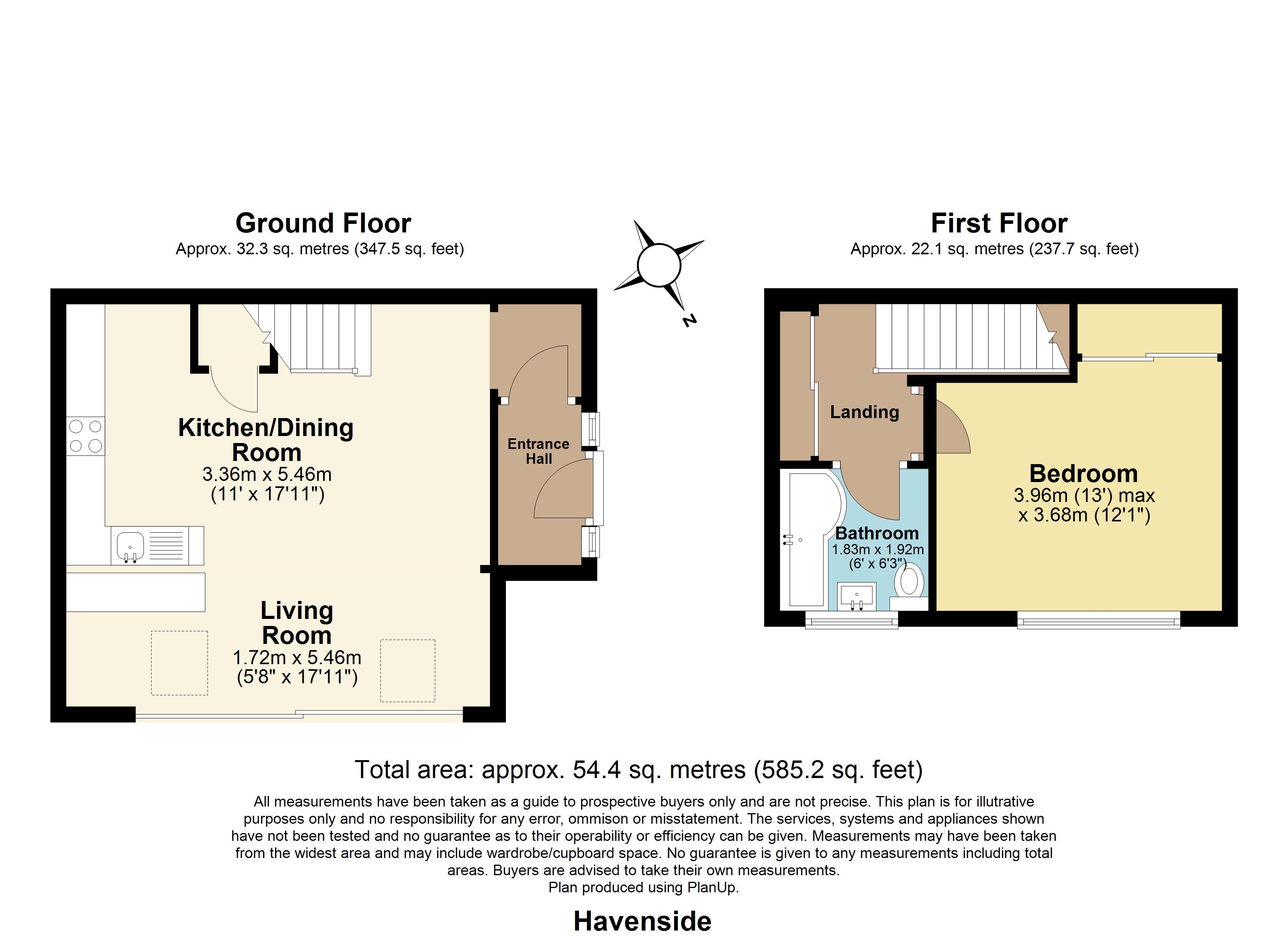 20, Havenside, Southend-on-Sea floorplan
