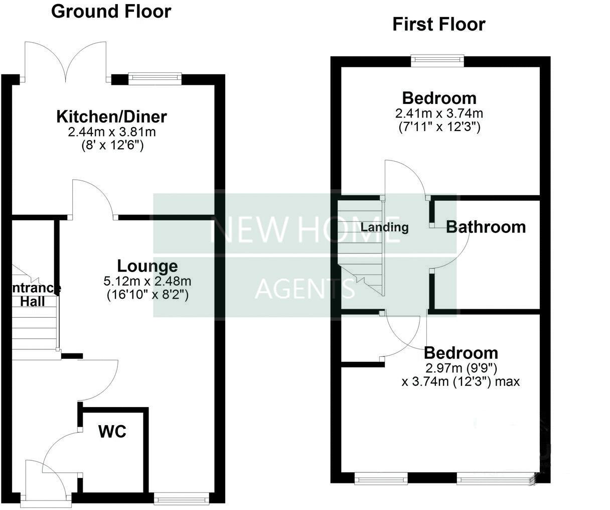 142, Belhouse Avenue, South Ockendon floorplan