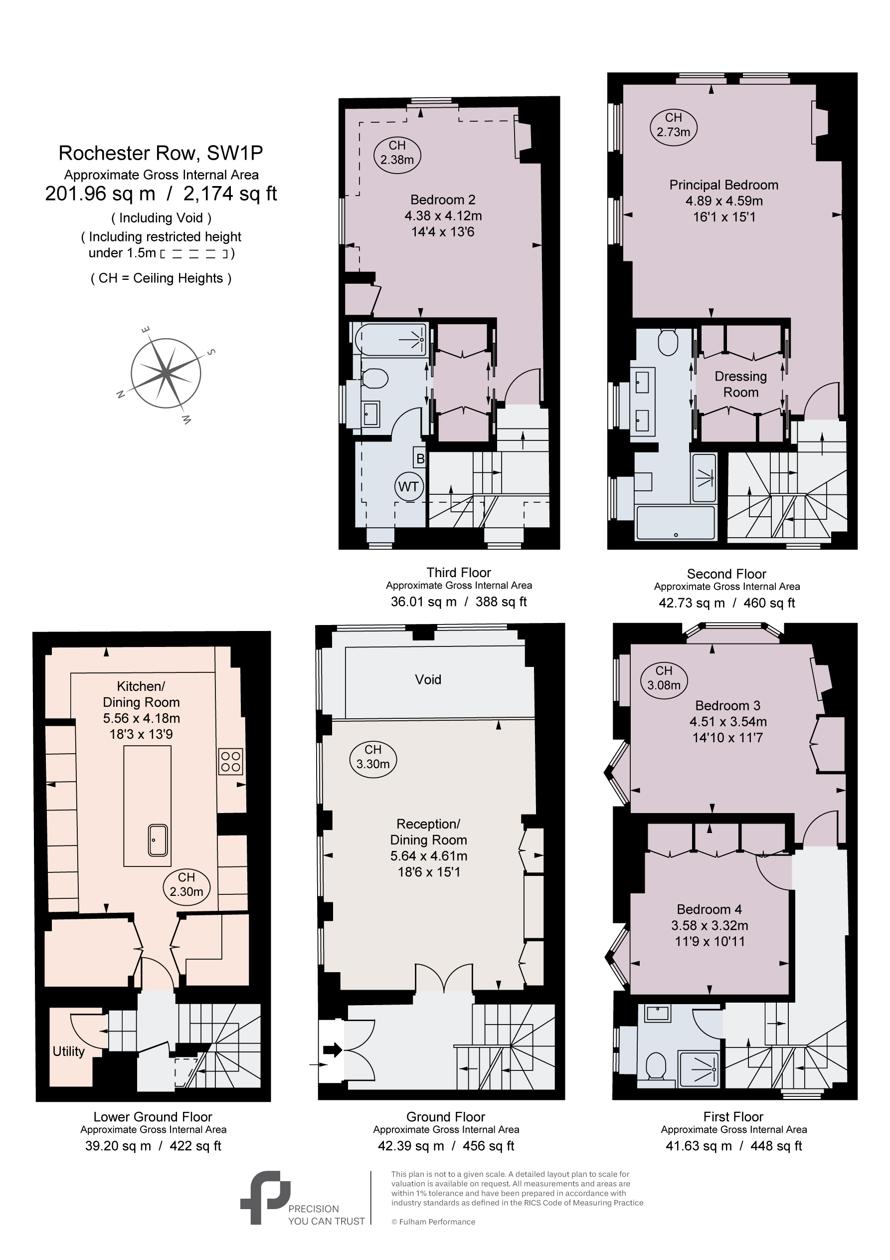 46, Rochester Row, London floorplan